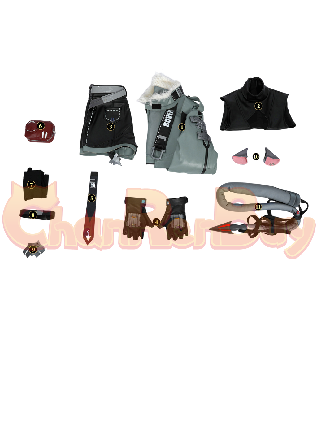 Jane Doe Costume Zenless Zone Zero Suit Cosplay