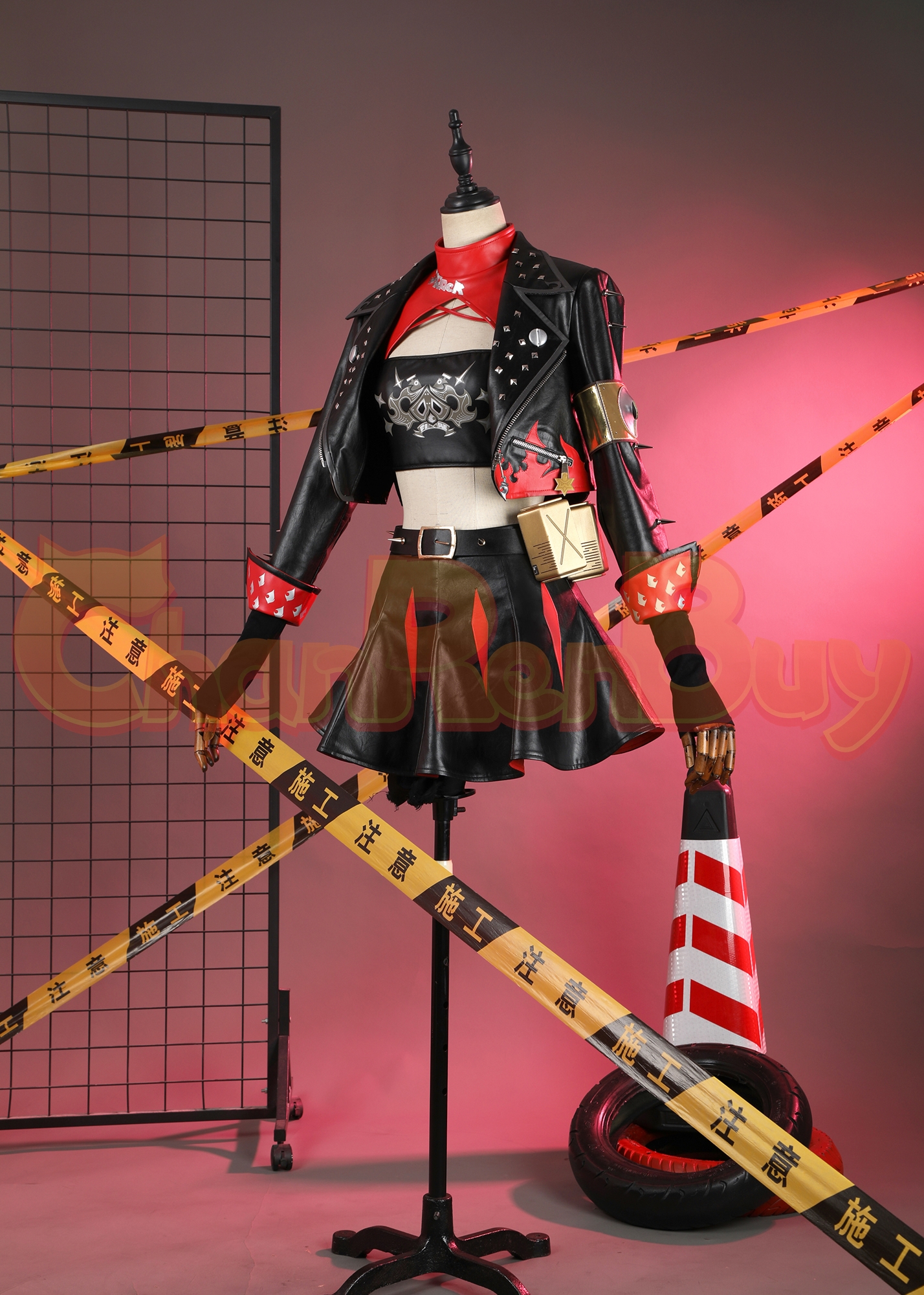 Burnice White Costume Zenless Zone Zero Suit Cosplay