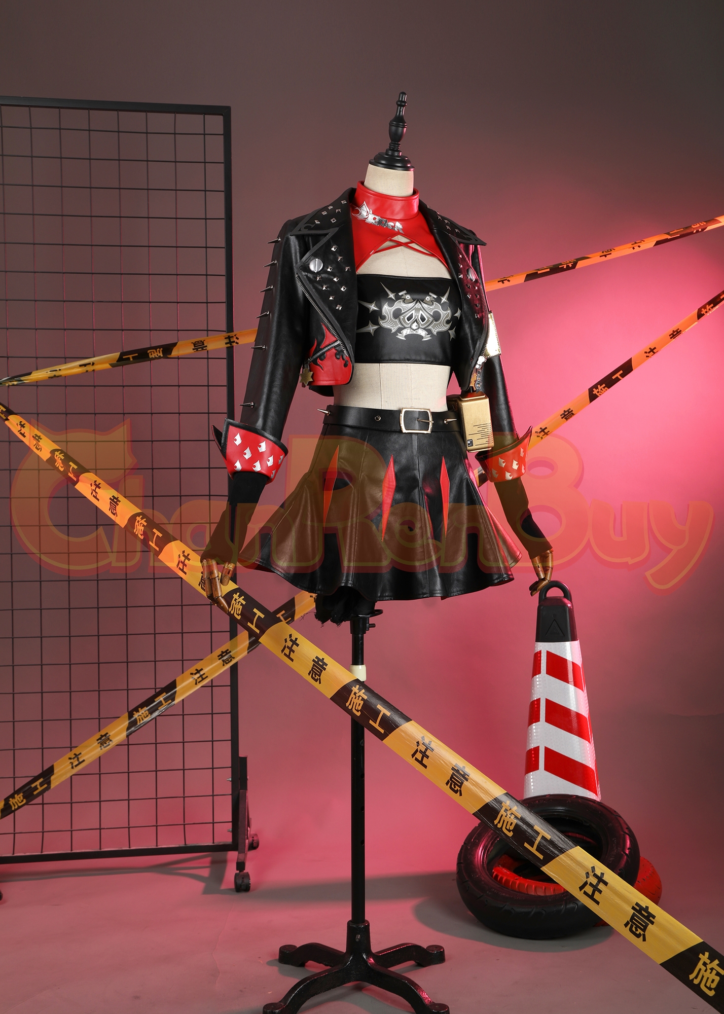 Burnice White Costume Zenless Zone Zero Suit Cosplay