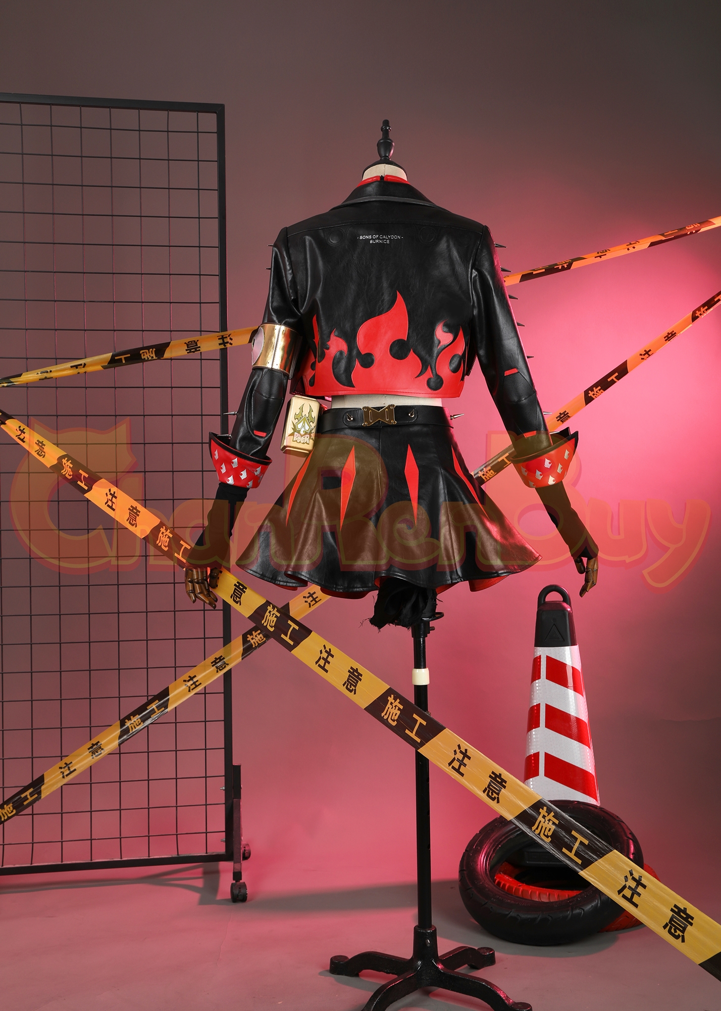 Burnice White Costume Zenless Zone Zero Suit Cosplay