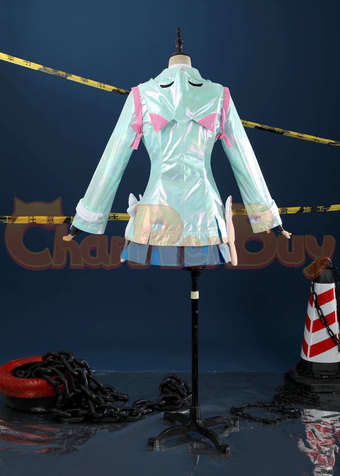 Kiriko Costume Raincoat OW Suit Cosplay