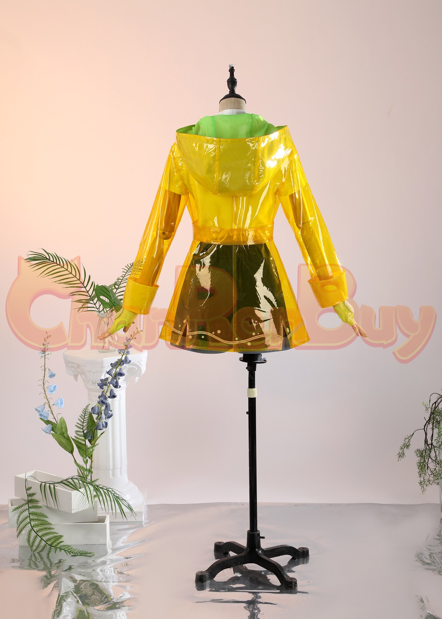 Mei Costume Raincoat OW Suit Cosplay