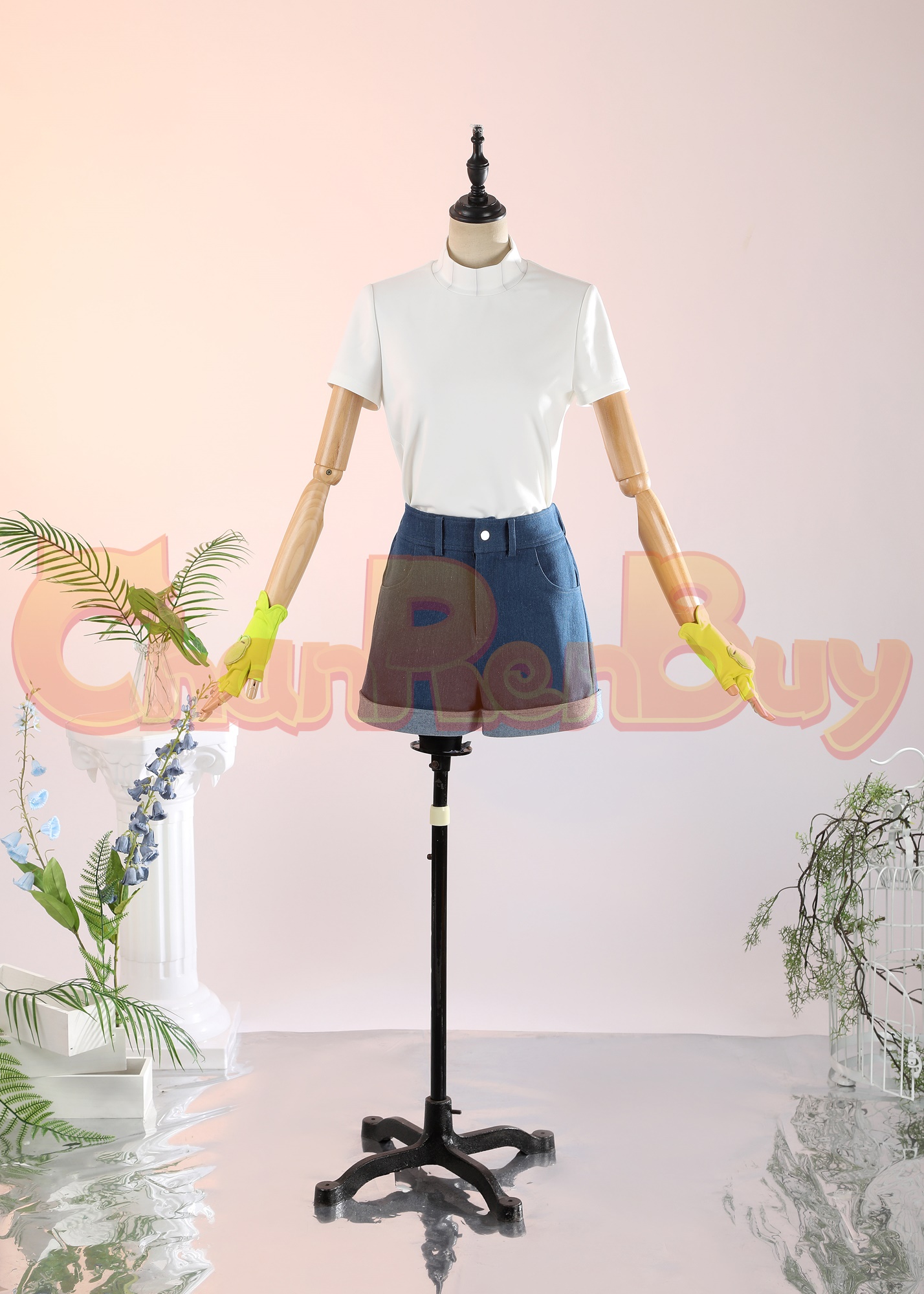 Mei Costume Raincoat OW Suit Cosplay