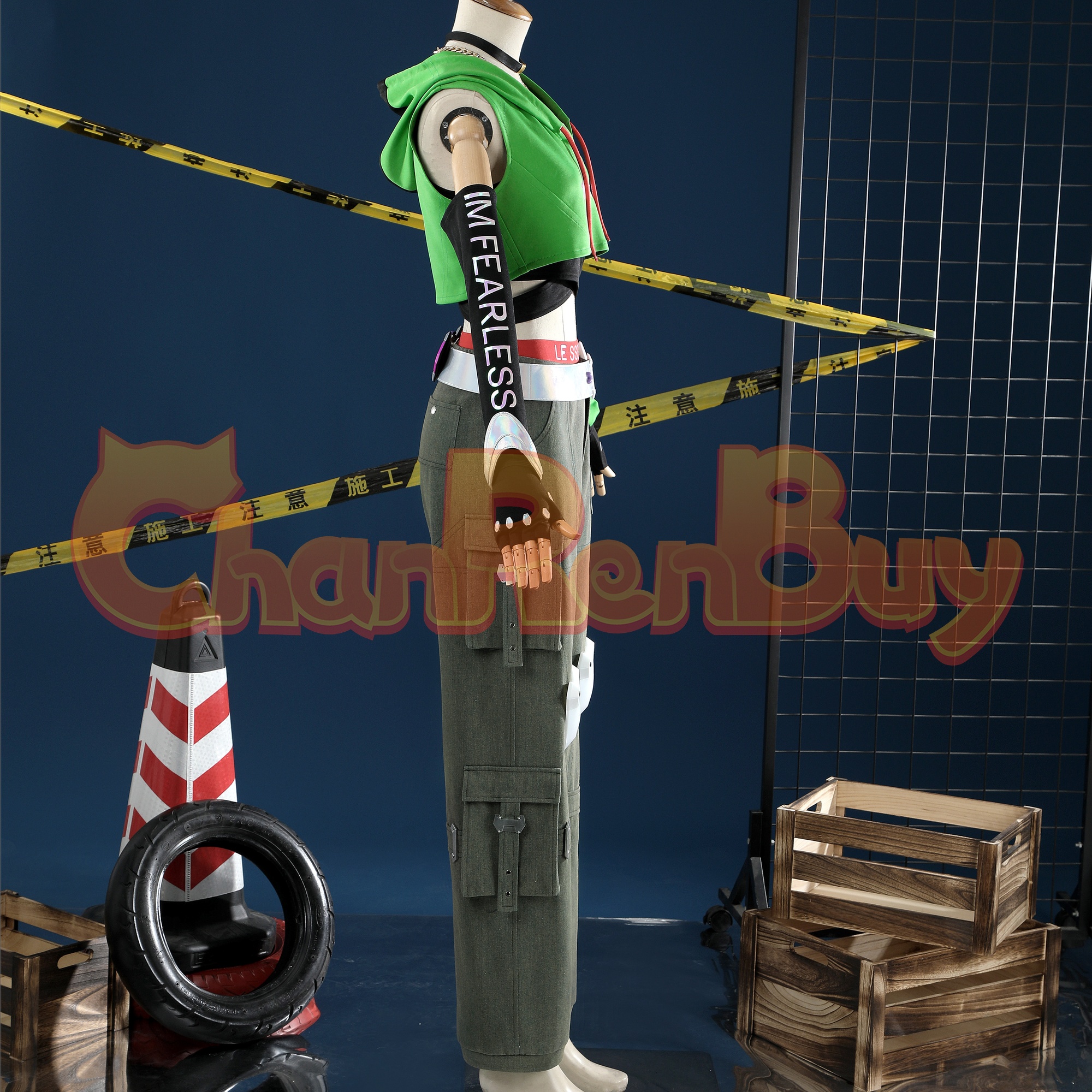 LE SSERAFIM FEARLESS Illari Costume OW2 Suit Cosplay