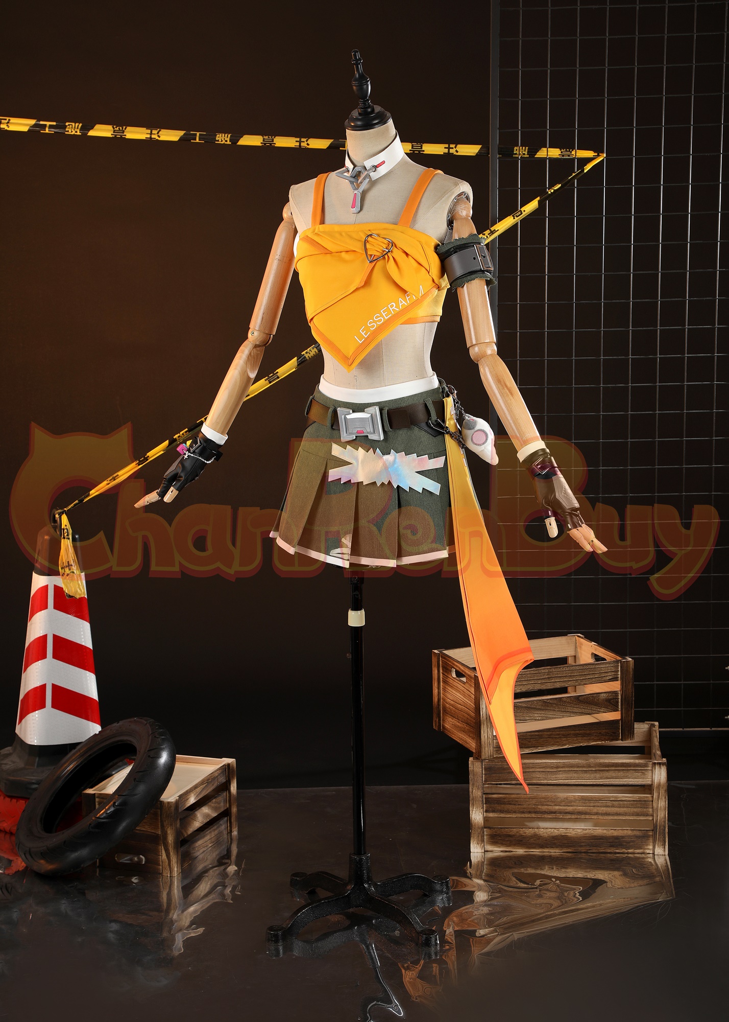 LE SSERAFIM Kira Mercy Costume OW2 Suit Cosplay