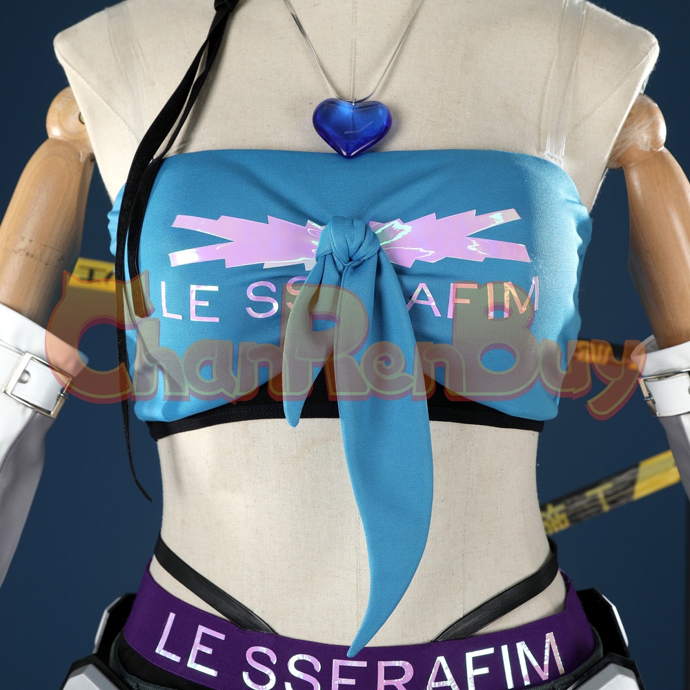 LE SSERAFIM D.Va Skin Costume OW2 Suit Cosplay
