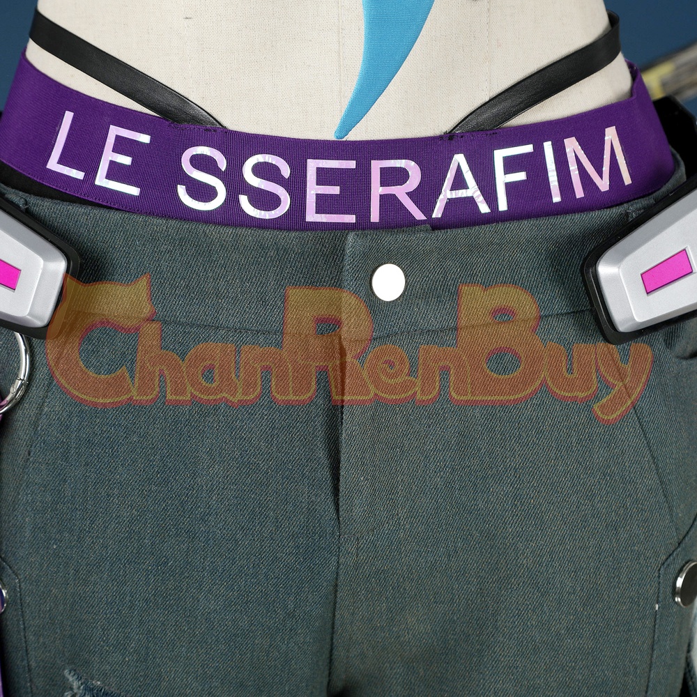 LE SSERAFIM D.Va Skin Costume OW2 Suit Cosplay