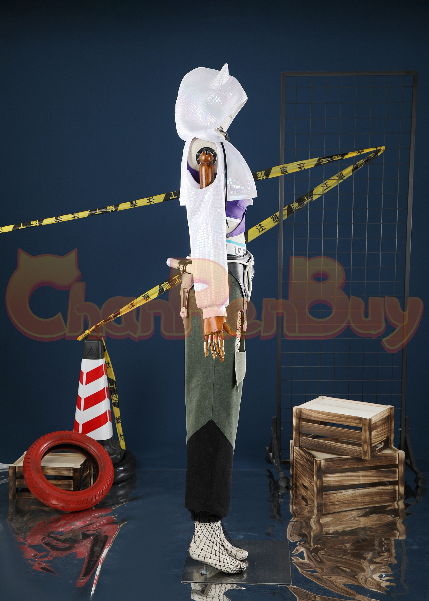 X LE SSERAFIM FEARLESS Ashe Costume OW2 Suit Cosplay