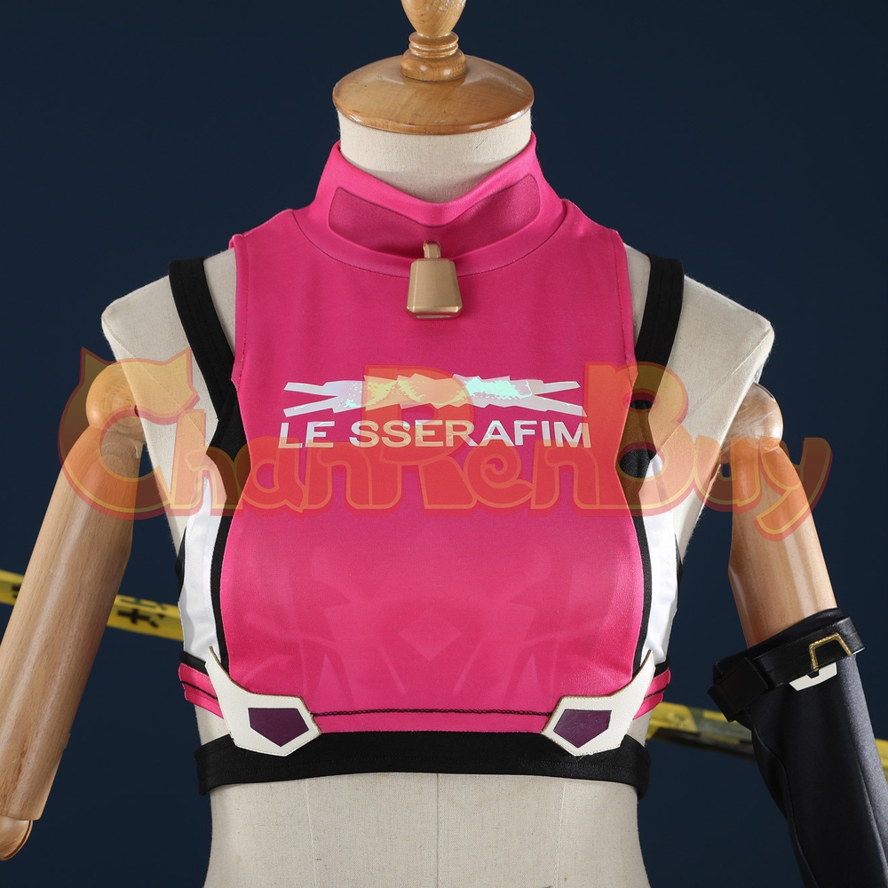 LE SSERAFIM FEARLESS Juno Costume OW2 Suit Cosplay