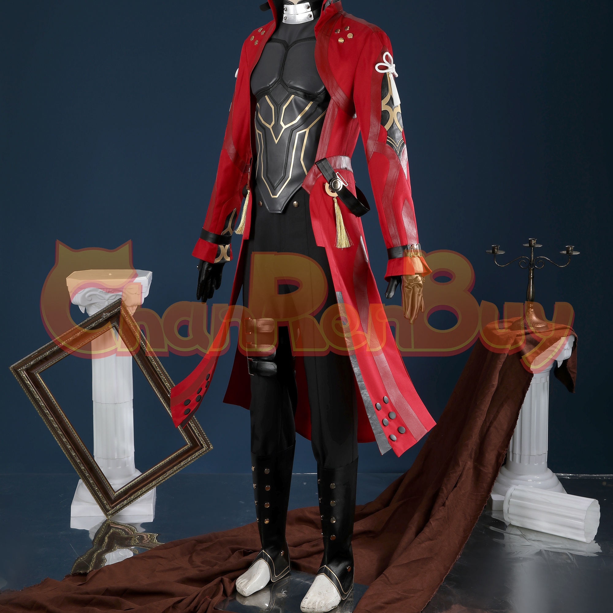Red Archer Costume Honkai: Star Rail X Fate Stay Night Suit Cosplay