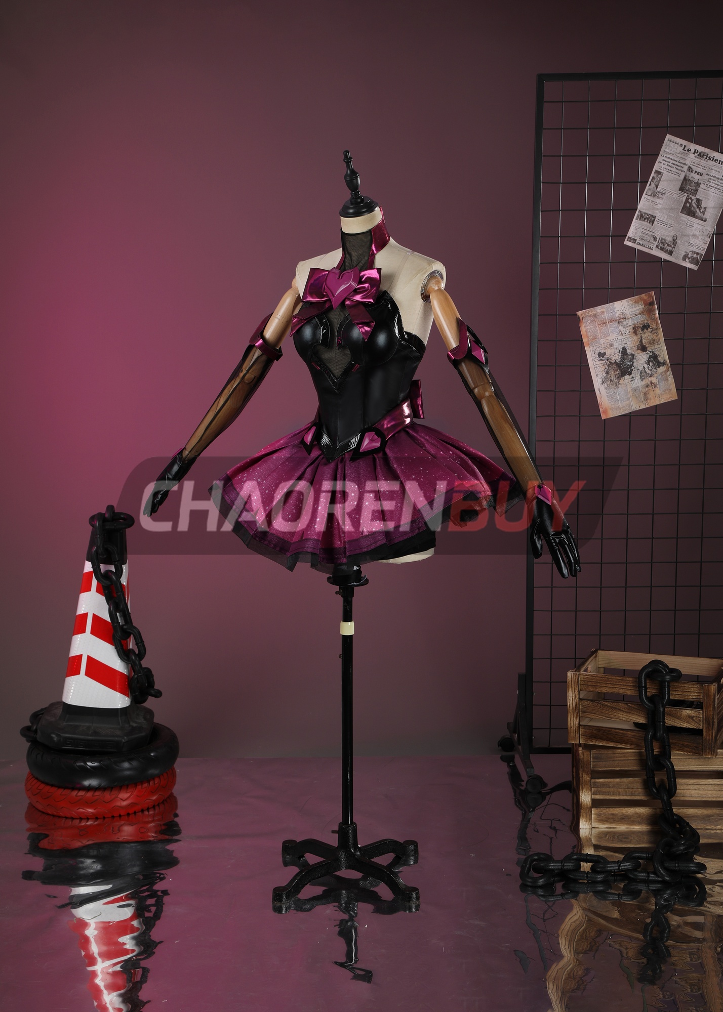 Magical Girl D.Va Costume OW Suit Cosplay