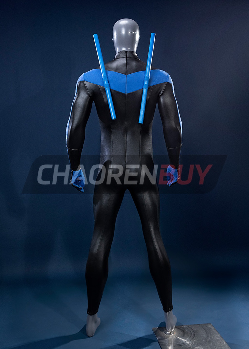Nightwing Costume Suit Dick Grayson Cosplay Ver.2