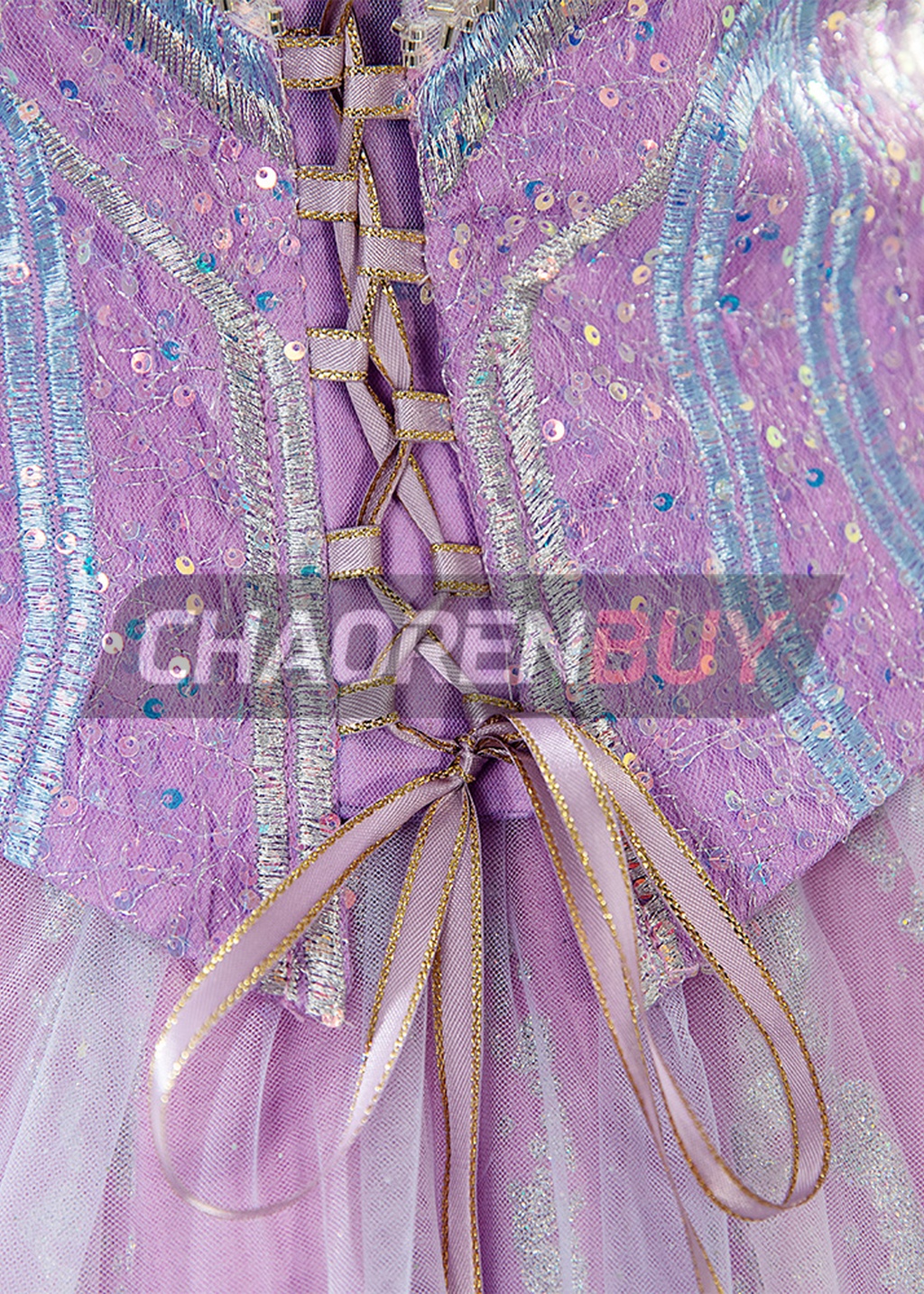 Glinda Costume Season 2 For Good Suit Cosplay Purple Skirt