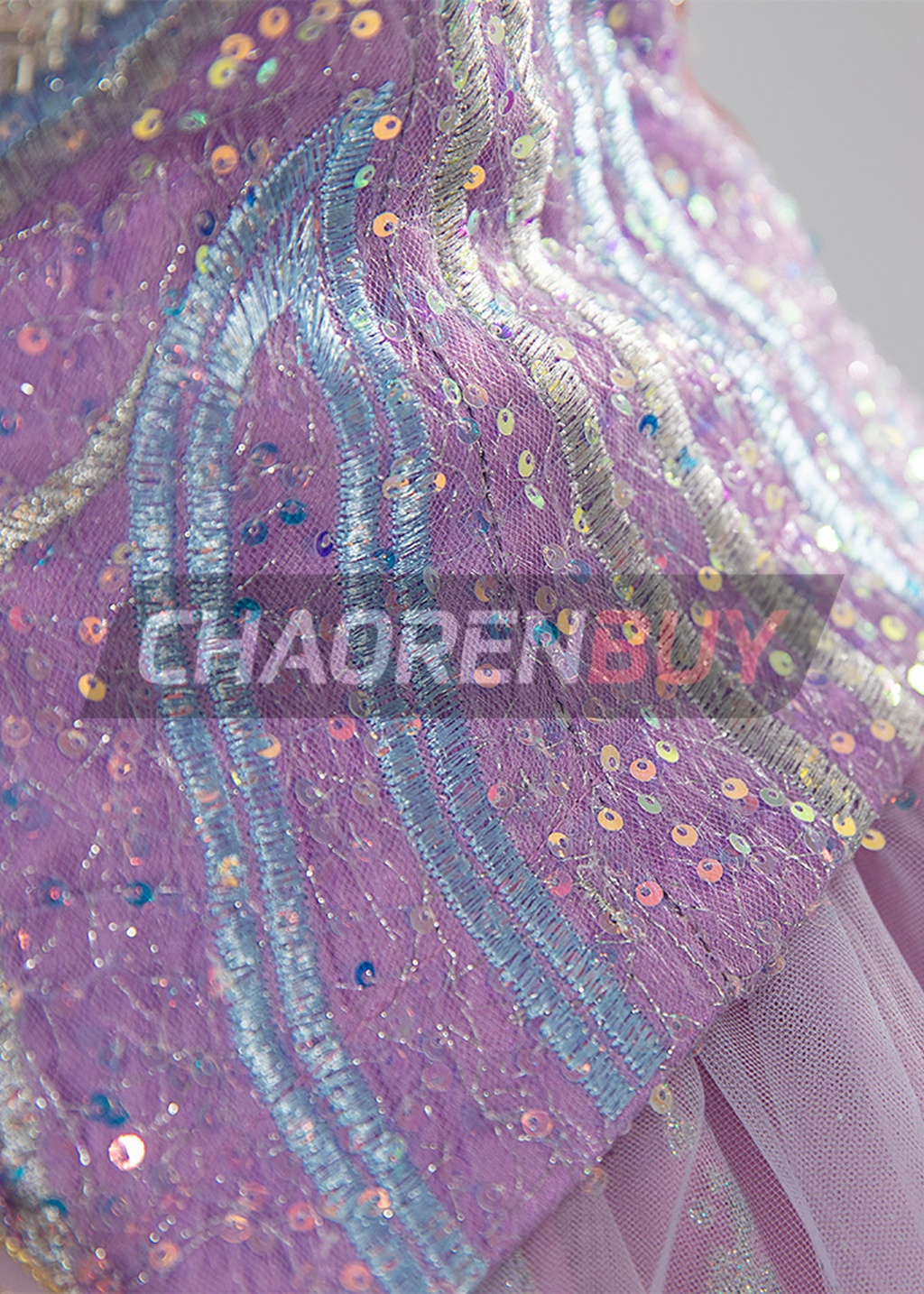 Glinda Costume Season 2 For Good Suit Cosplay Purple Skirt