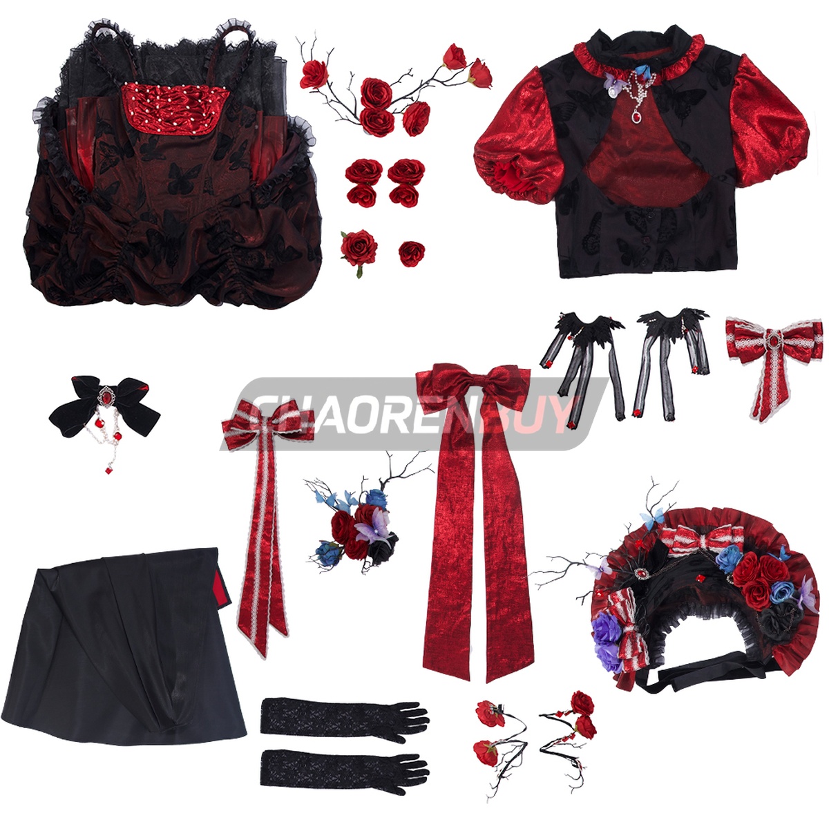 Miss Pomegranate Plate Costume Identity V Memory Little Girl Suit Cosplay