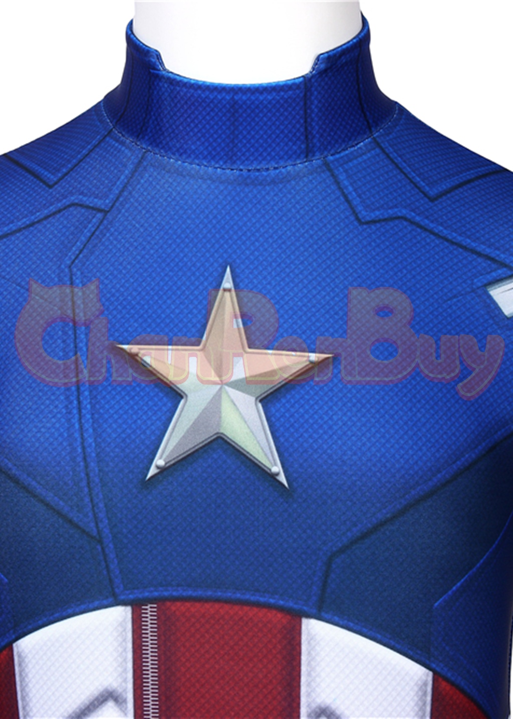 Captain America Costume The Avengers Steve Rogers Bodysuit Cosplay for Kids