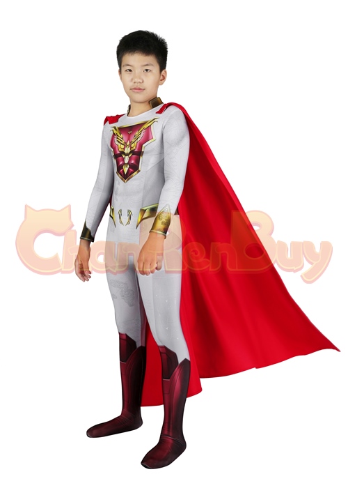 Sheldon Sampson The Utopian Costume Bodysuit Jupiter's Legacy Cosplay for Kids