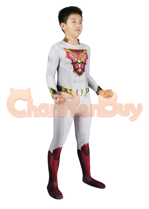 Sheldon Sampson The Utopian Costume Bodysuit Jupiter's Legacy Cosplay for Kids