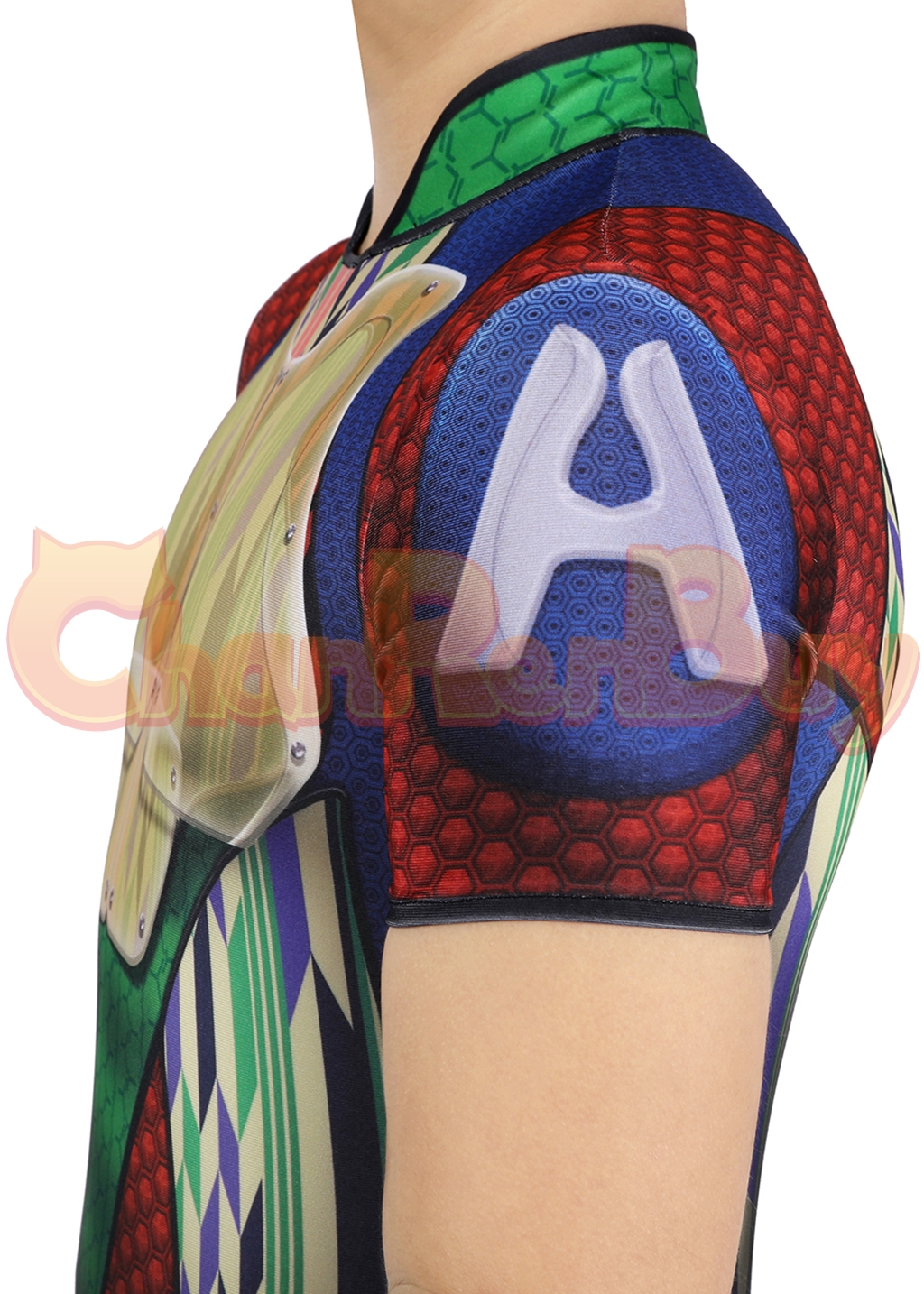 A-train Costume Bodysuit The Boys Cosplay for Kids