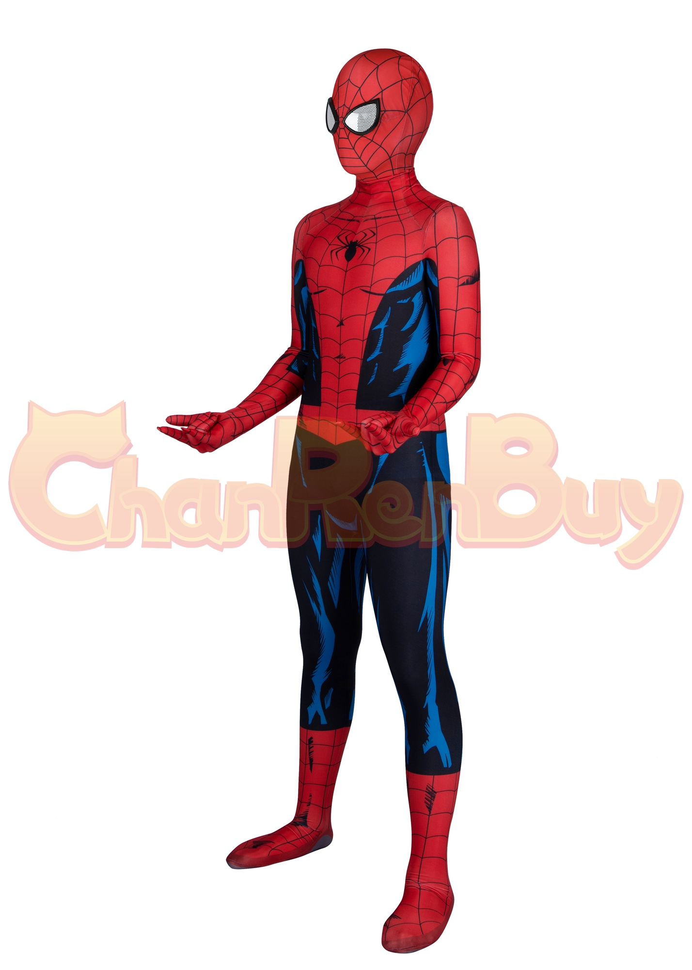 Spider-Man Vintage Comic Costume Bodysuit Marvel's Spider-Man Cosplay for Kids