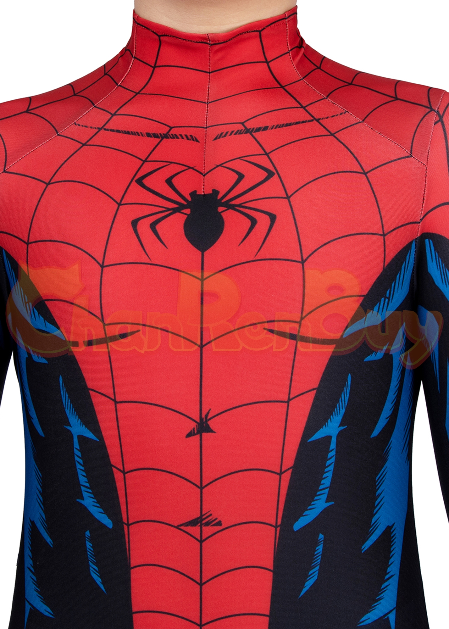 Spider-Man Vintage Comic Costume Bodysuit Marvel's Spider-Man Cosplay for Kids