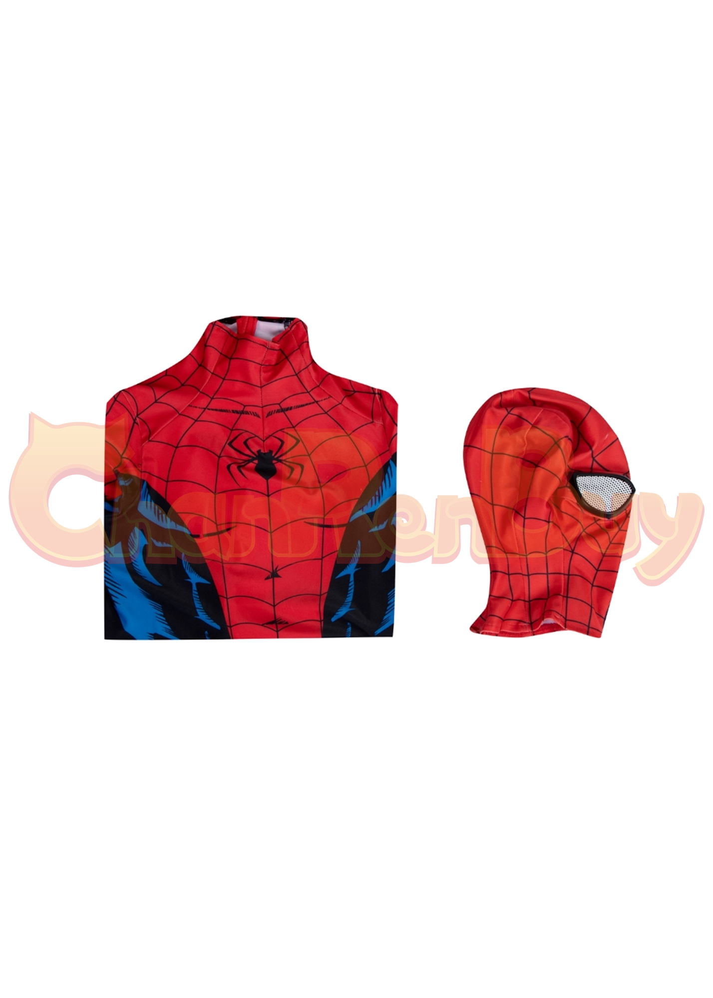Spider-Man Vintage Comic Costume Bodysuit Marvel's Spider-Man Cosplay for Kids