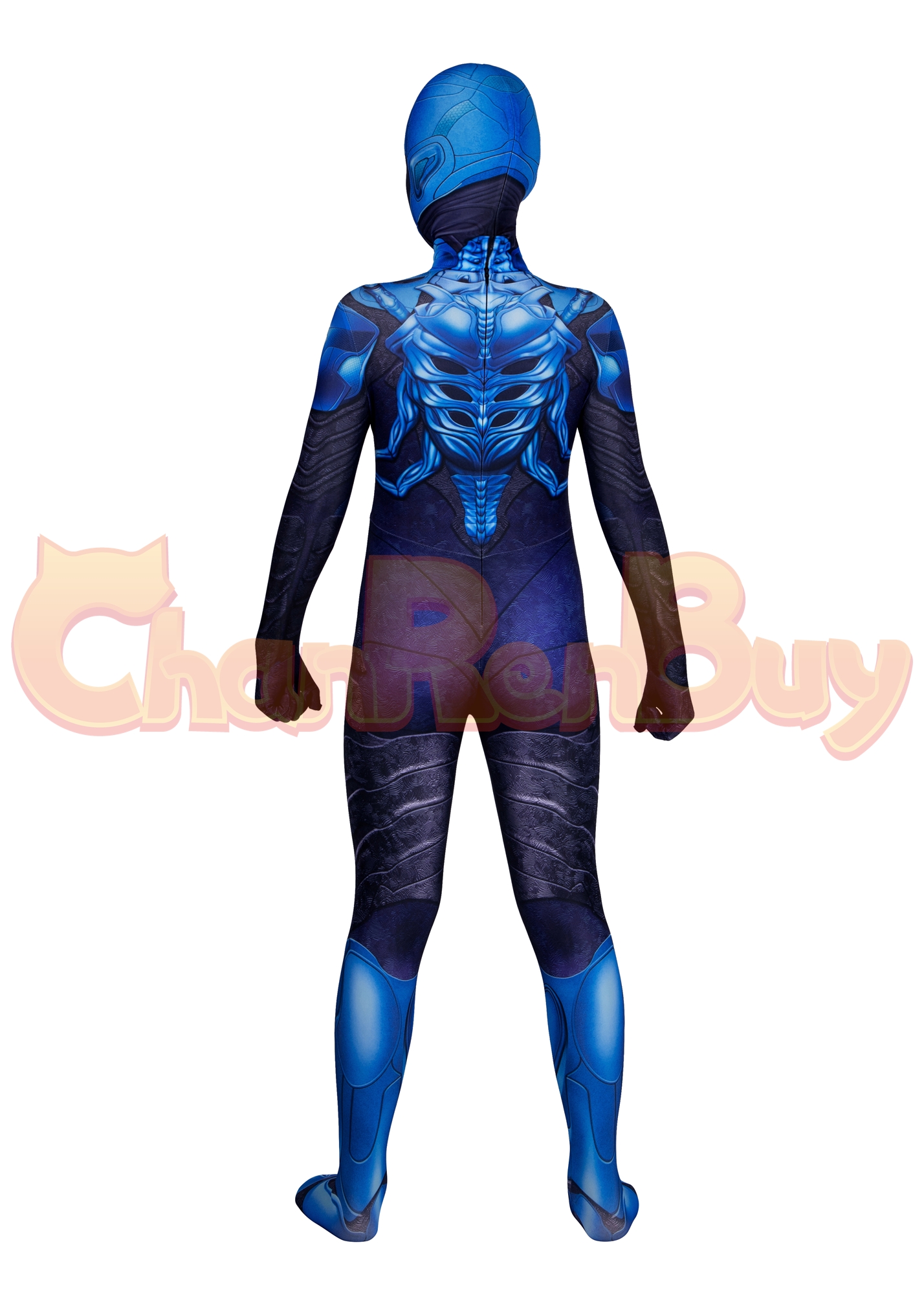 Blue Beetle Costume Jaime Reyes Bodysuit Cosplay for Kids