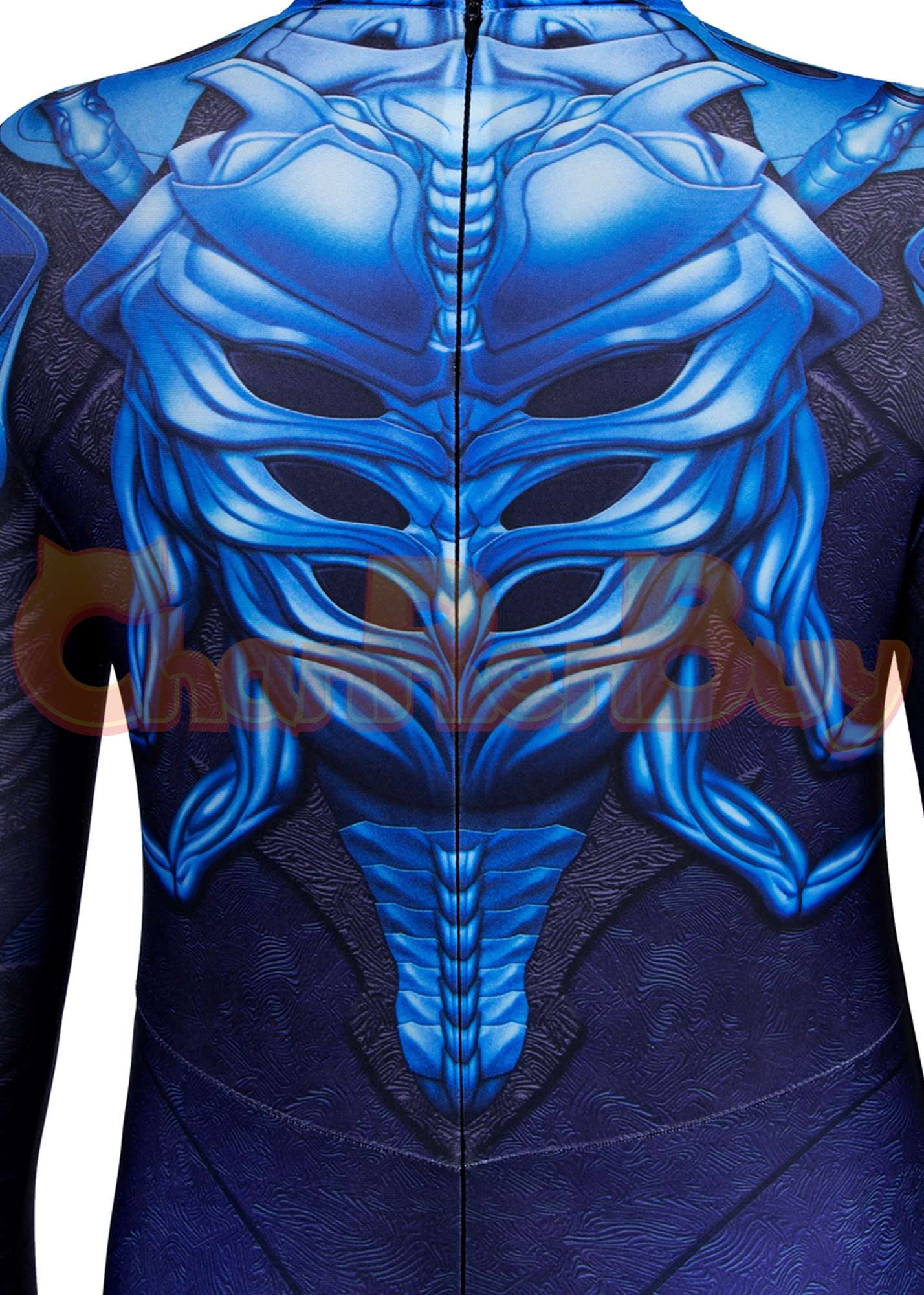 Blue Beetle Costume Jaime Reyes Bodysuit Cosplay for Kids