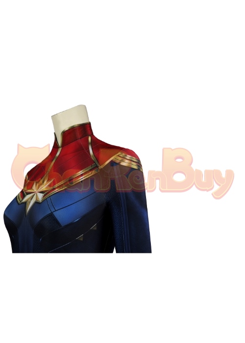 Captain Marvel Carol Danvers Bodysuit Costume The Marvels2 Suit Cosplay
