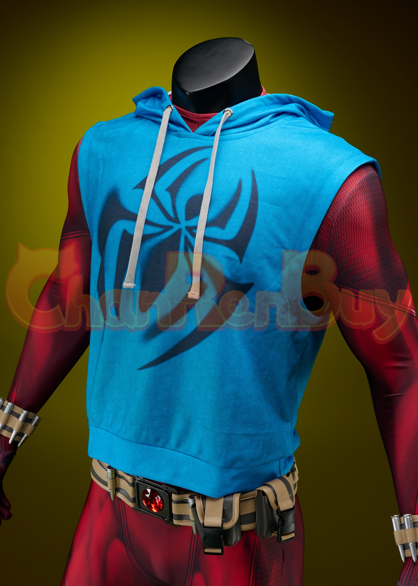 Scarlet Spider Ben Reilly Costume Bodysuit Spider-Man: Across The Spider-Verse Cosplay