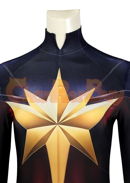 Captain Marvel Carol Danvers Bodysuit Costume The Marvels Suit Cosplay