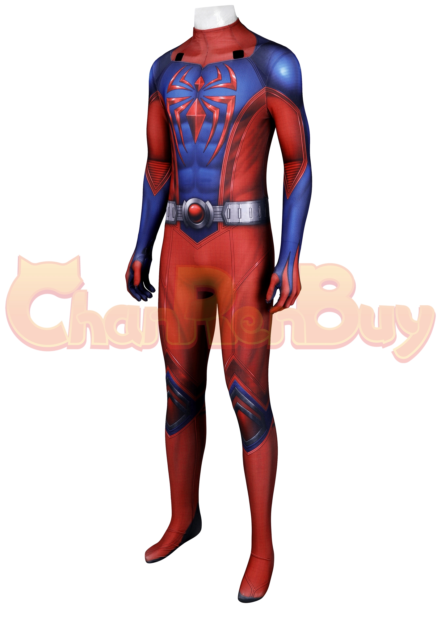 Peter Parker Scarlet III Suit Bodysuit Marvel's Spider-Man 2 Costume Cosplay
