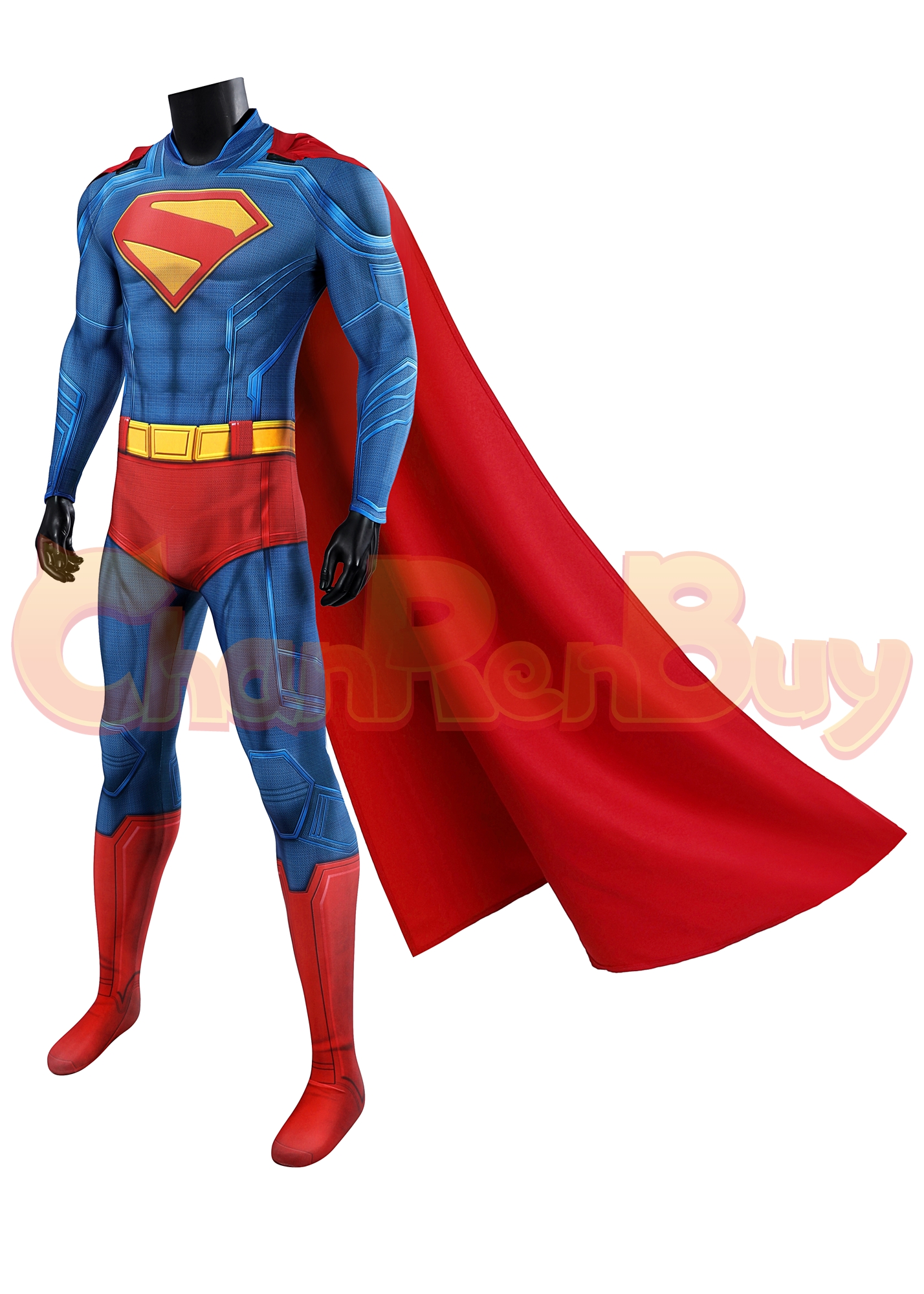 Superhero Costume Man Cosplay Suit Bodysuit Normal Ver
