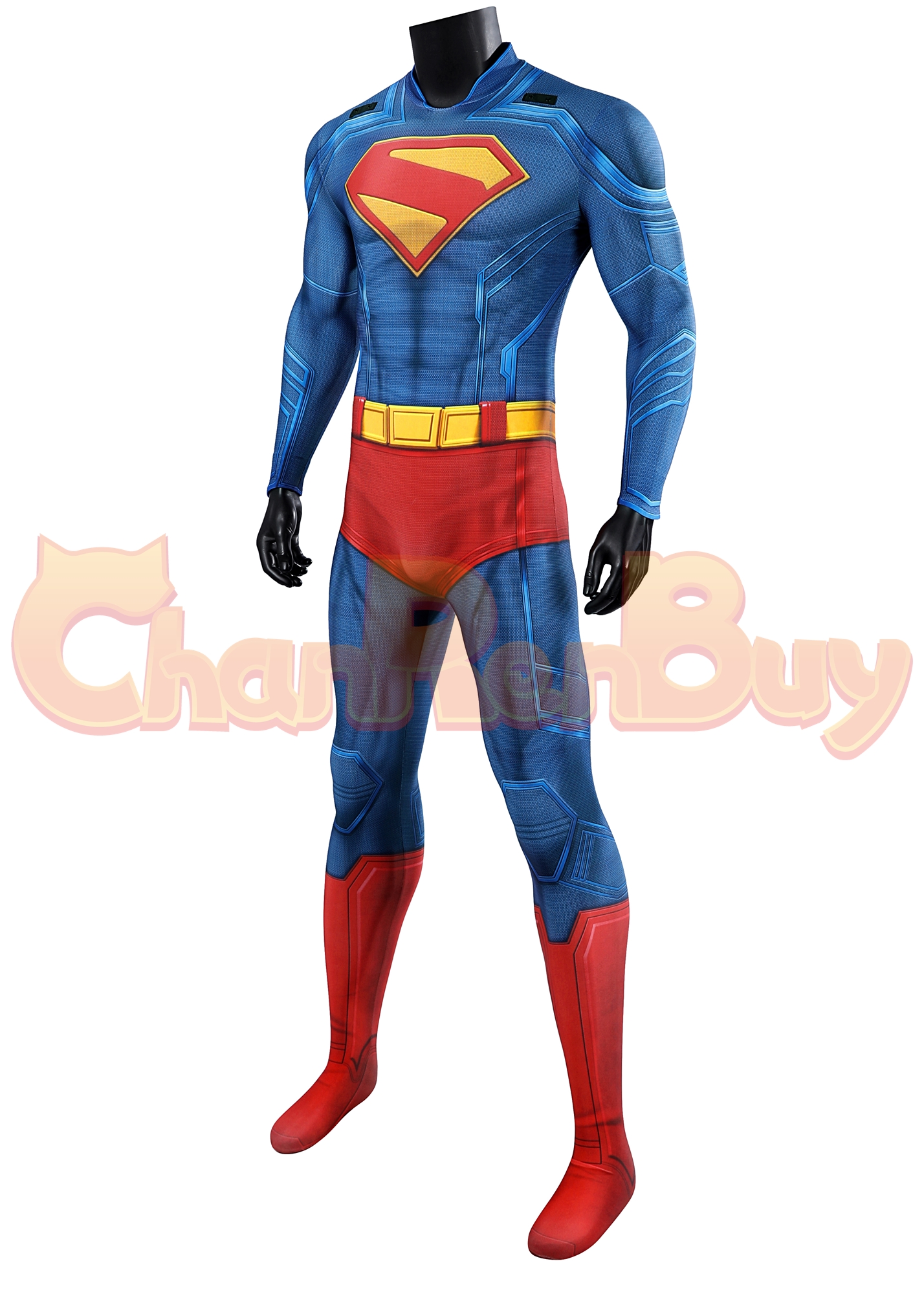 Superhero Costume Man Cosplay Suit Bodysuit Normal Ver