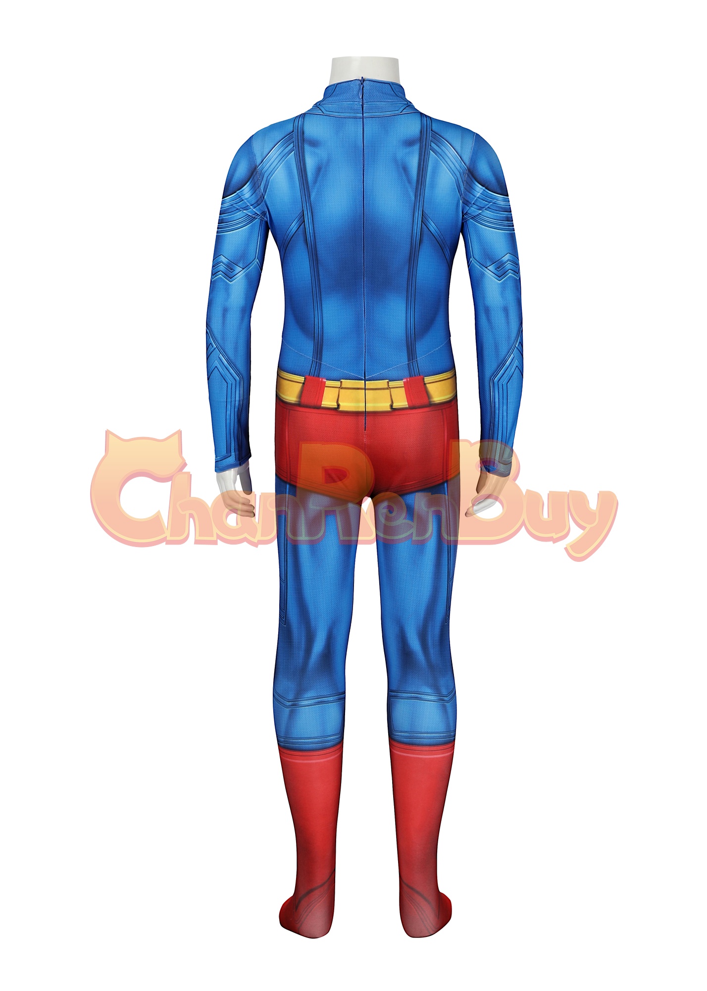 Superhero Man Costume Clark Kent Bodysuit Cosplay for Kids