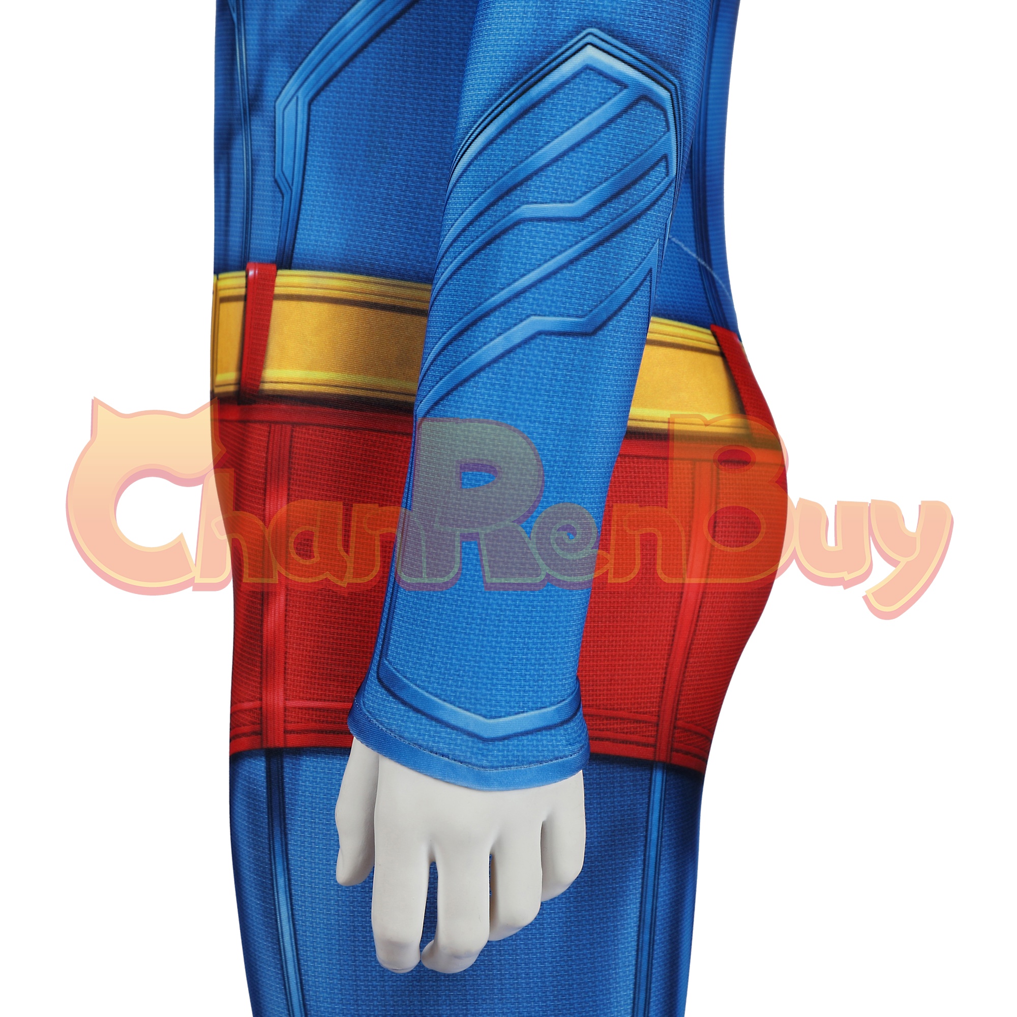 Superhero Man Costume Clark Kent Bodysuit Cosplay for Kids