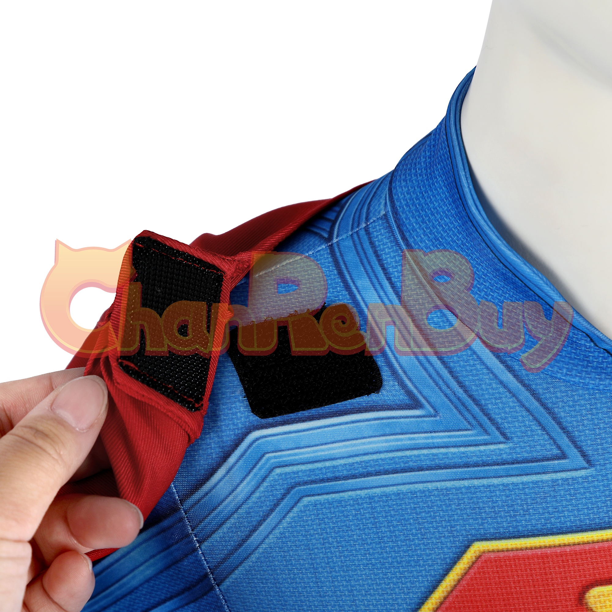 Superhero Man Costume Clark Kent Bodysuit Cosplay for Kids