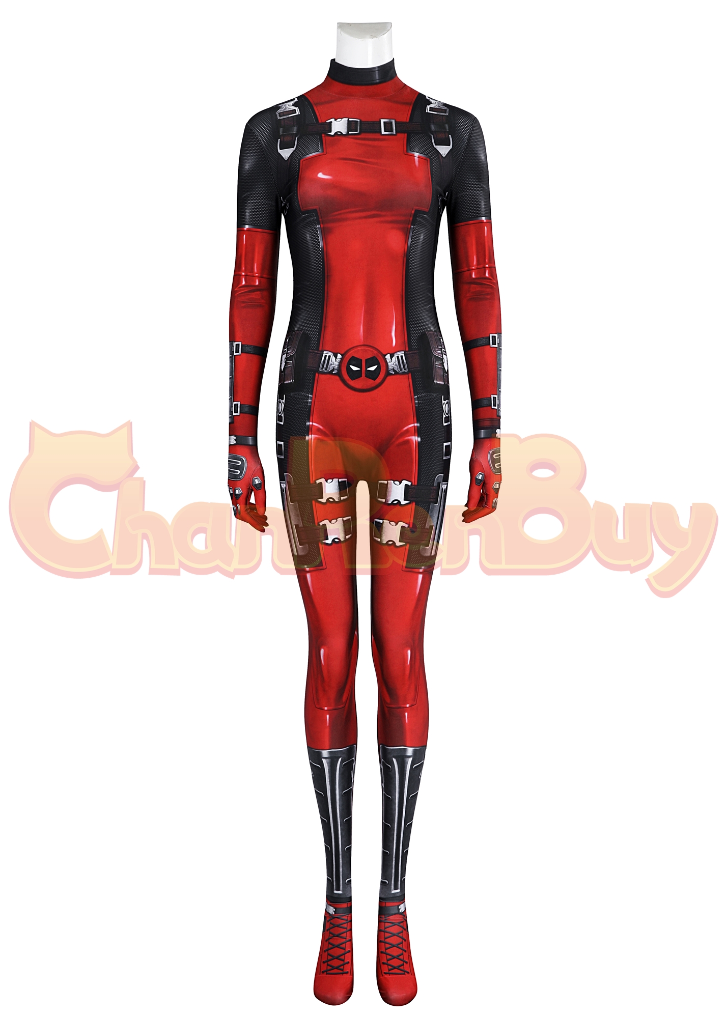 Ladypool Bodysuit Costume Deadpool Comic Suit Cosplay
