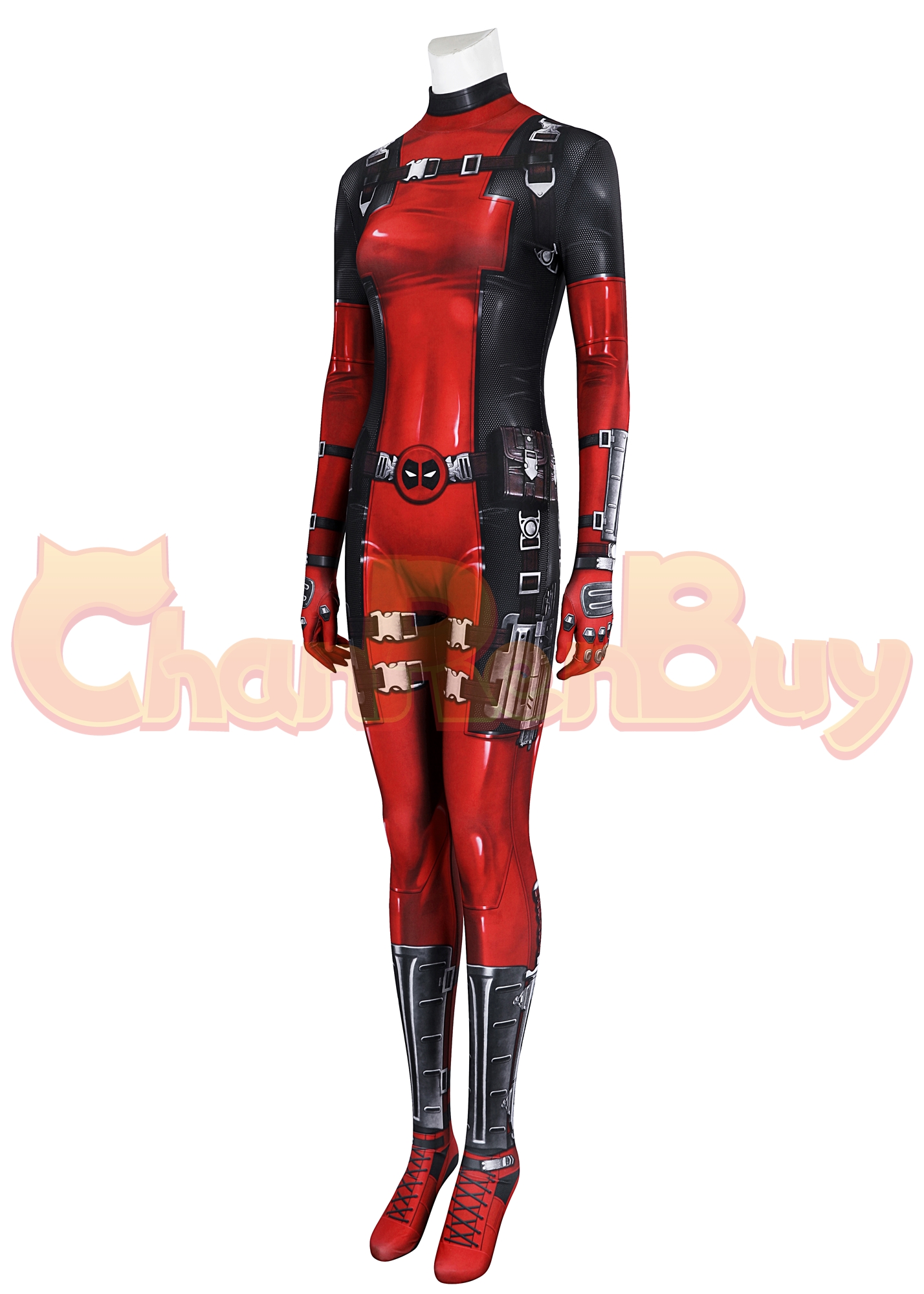 Ladypool Bodysuit Costume Deadpool Comic Suit Cosplay