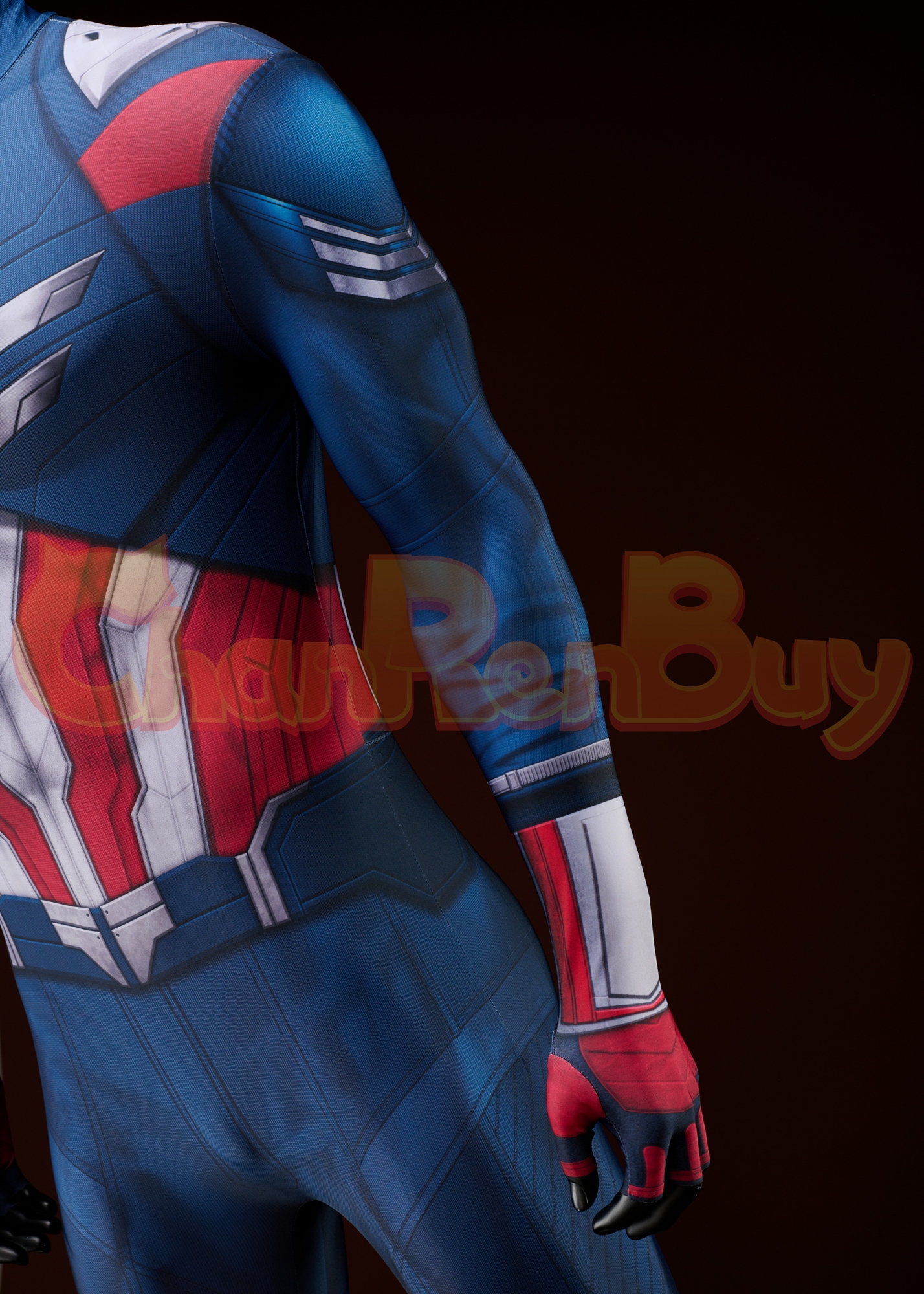 Captain America Costume Bodysuit Sam Wilson Brave New World Suit Cosplay