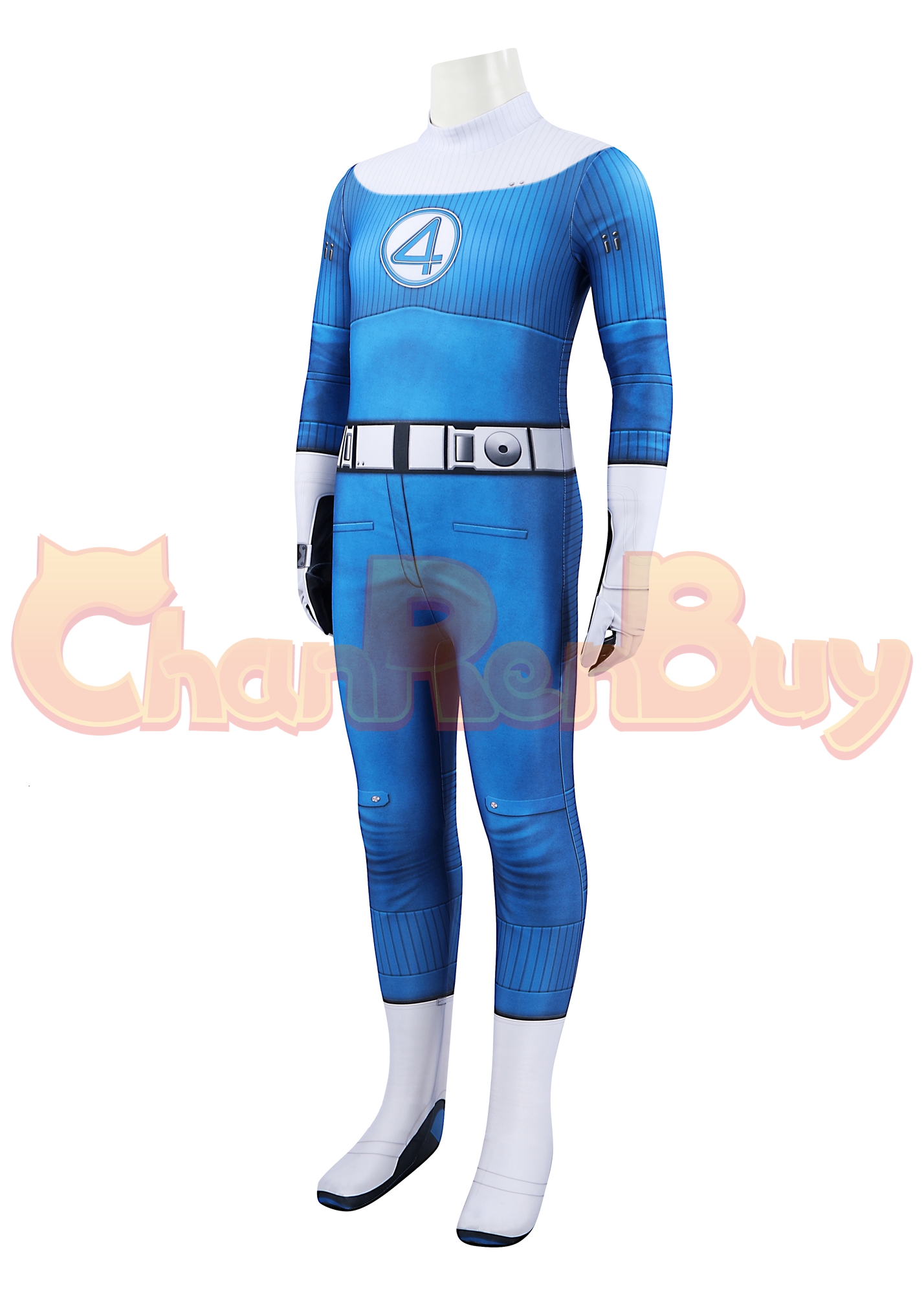 Invisible Woman Costume The Fantastic Four: First Steps Bodysuit Cosplay for Kids