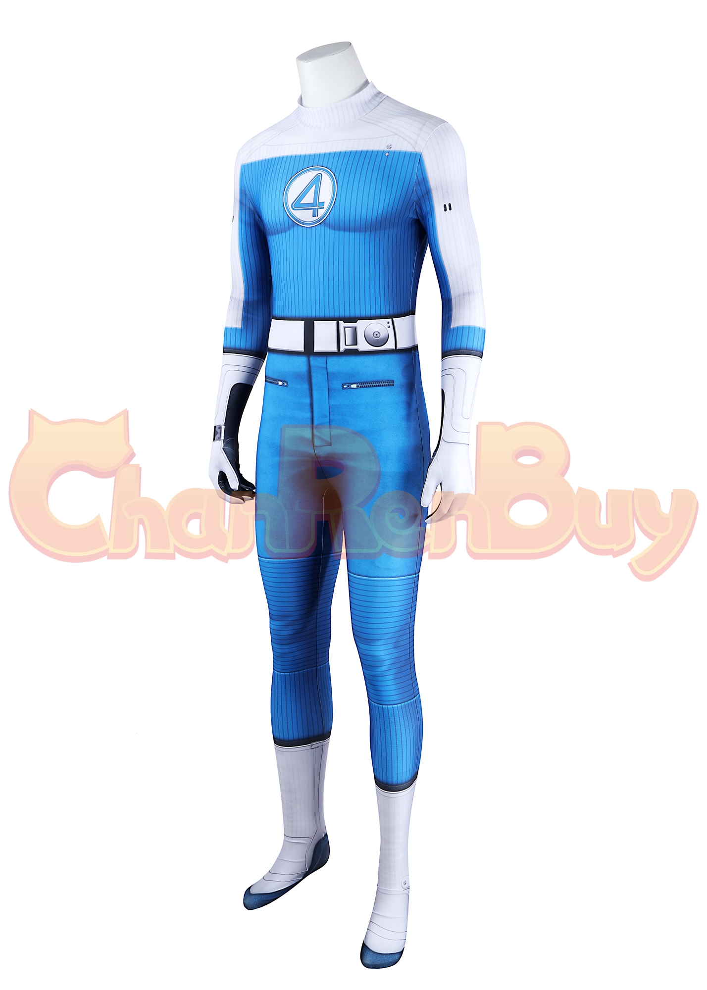 Human Torch Costume The Fantastic Four: First Steps Johnny Storm Cosplay Bodysuit