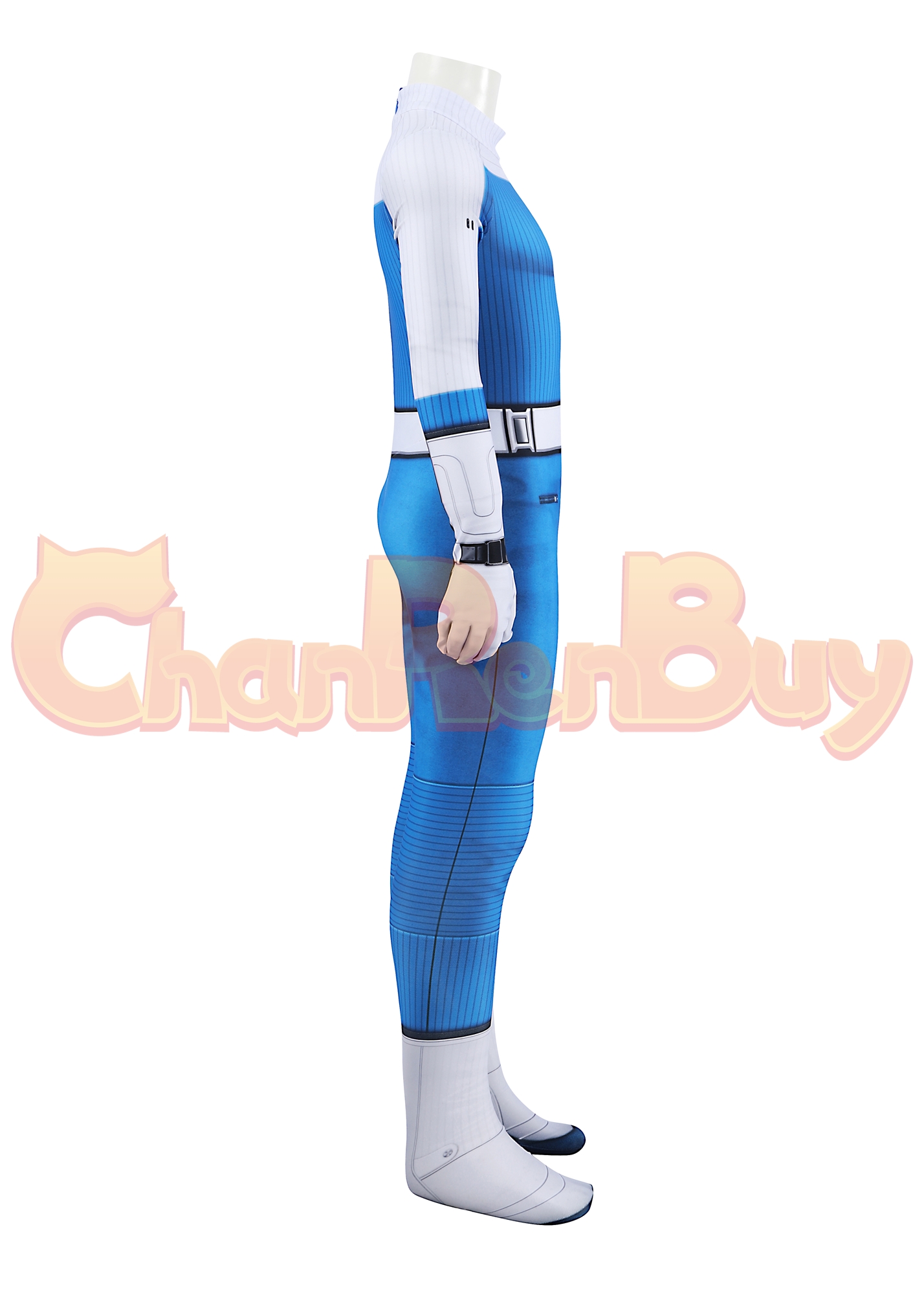 Human Torch Costume The Fantastic Four: First Steps Johnny Storm Bodysuit Cosplay for Kids