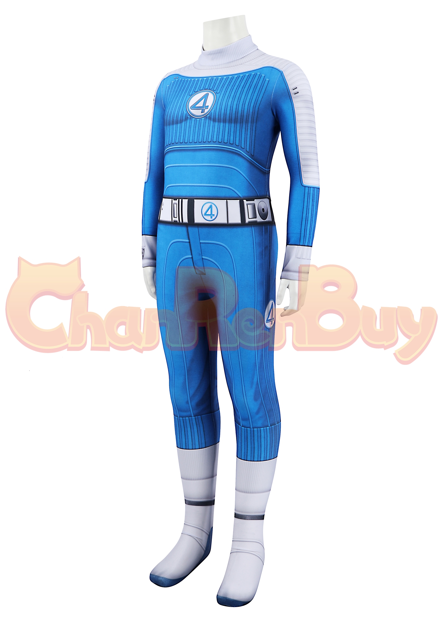 The Thing Costume The Fantastic Four: First Steps Bodysuit Cosplay for Kids