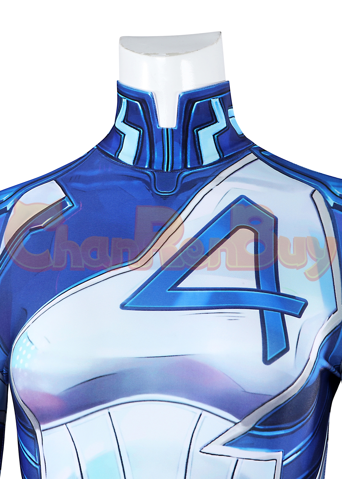 Invisible Woman Costume Marvel Rivals Bodysuit Cosplay