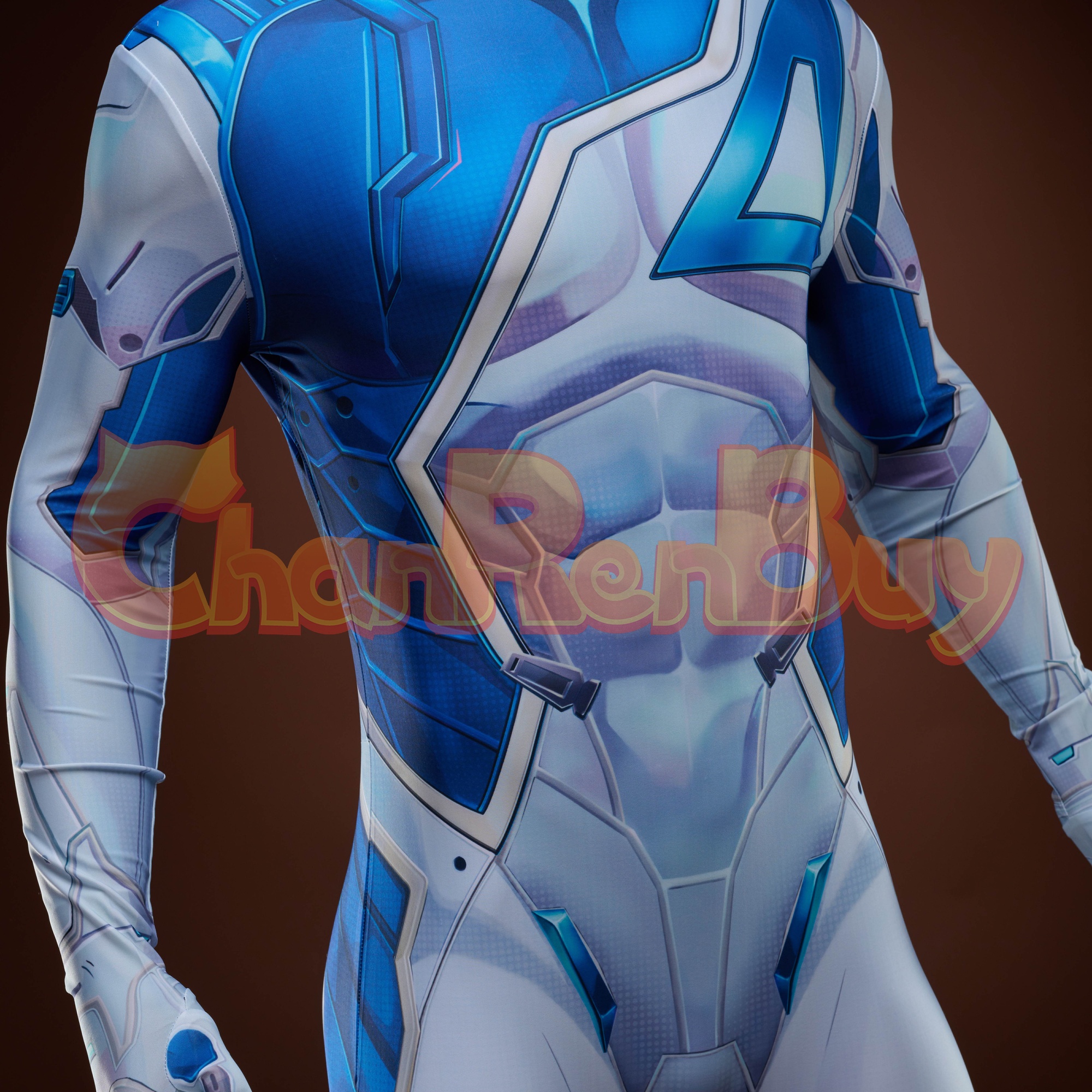 Mr. Fantastic Costume Marvel Rivals Cosplay Bodysuit