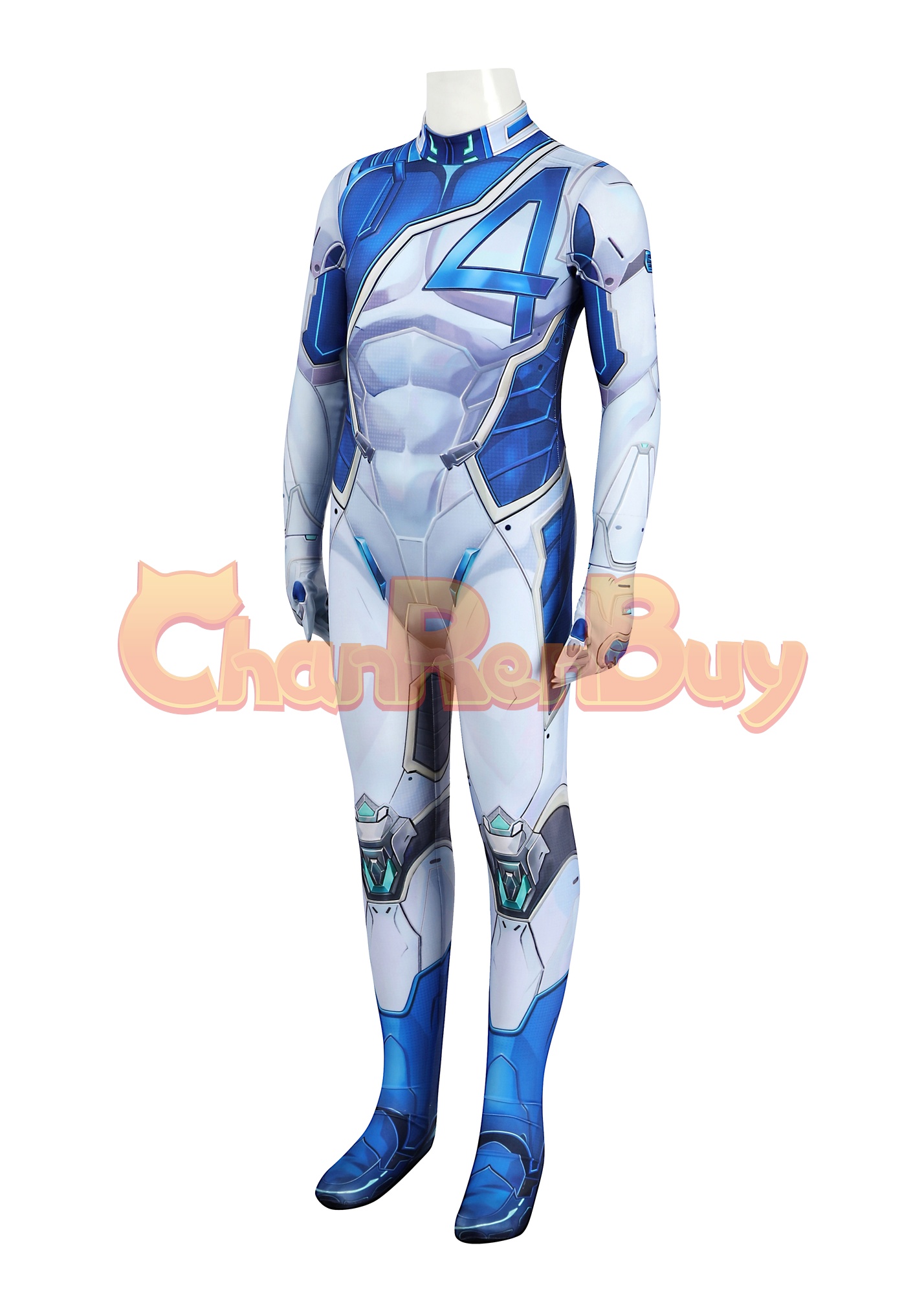 Mr. Fantastic Costume Marvel Rivals Reed Richards Bodysuit Cosplay for Kids