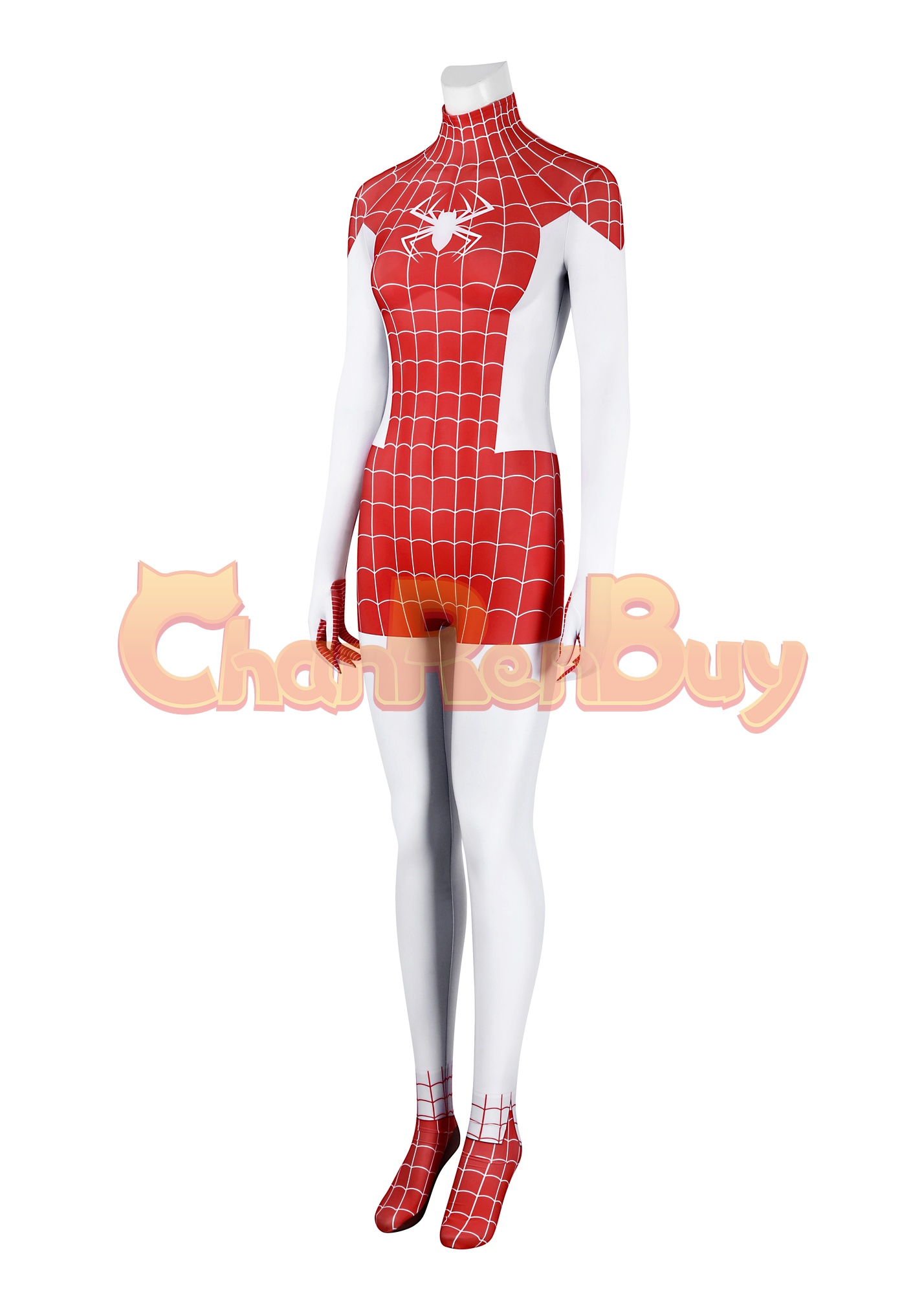 Spinneret Costume Spider-Man Earth-18119 Mary Jane Watson Bodysuit Cosplay