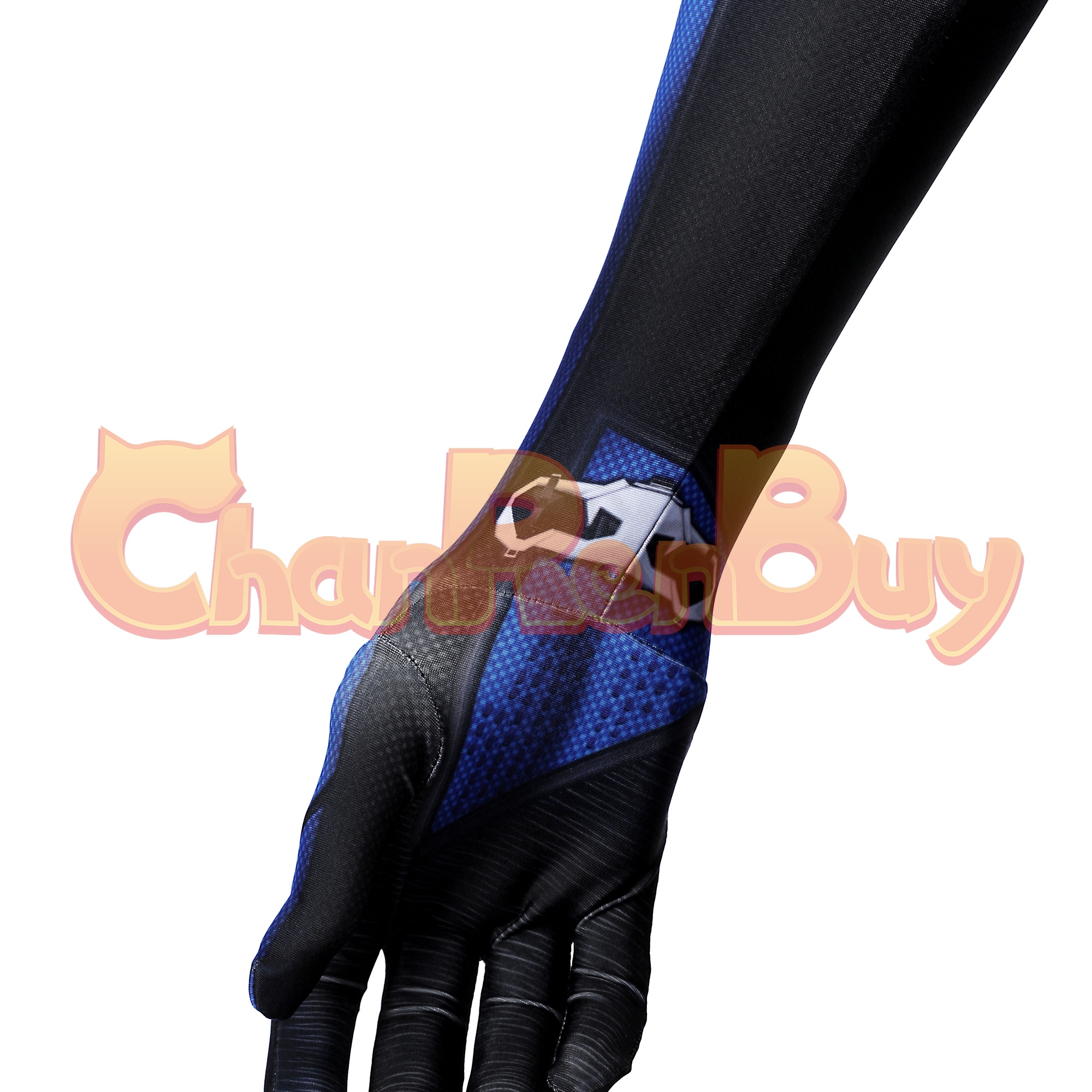 Peter Parker Costume Marvel's Spider-Man 2 Cosplay New Blue Bodysuit