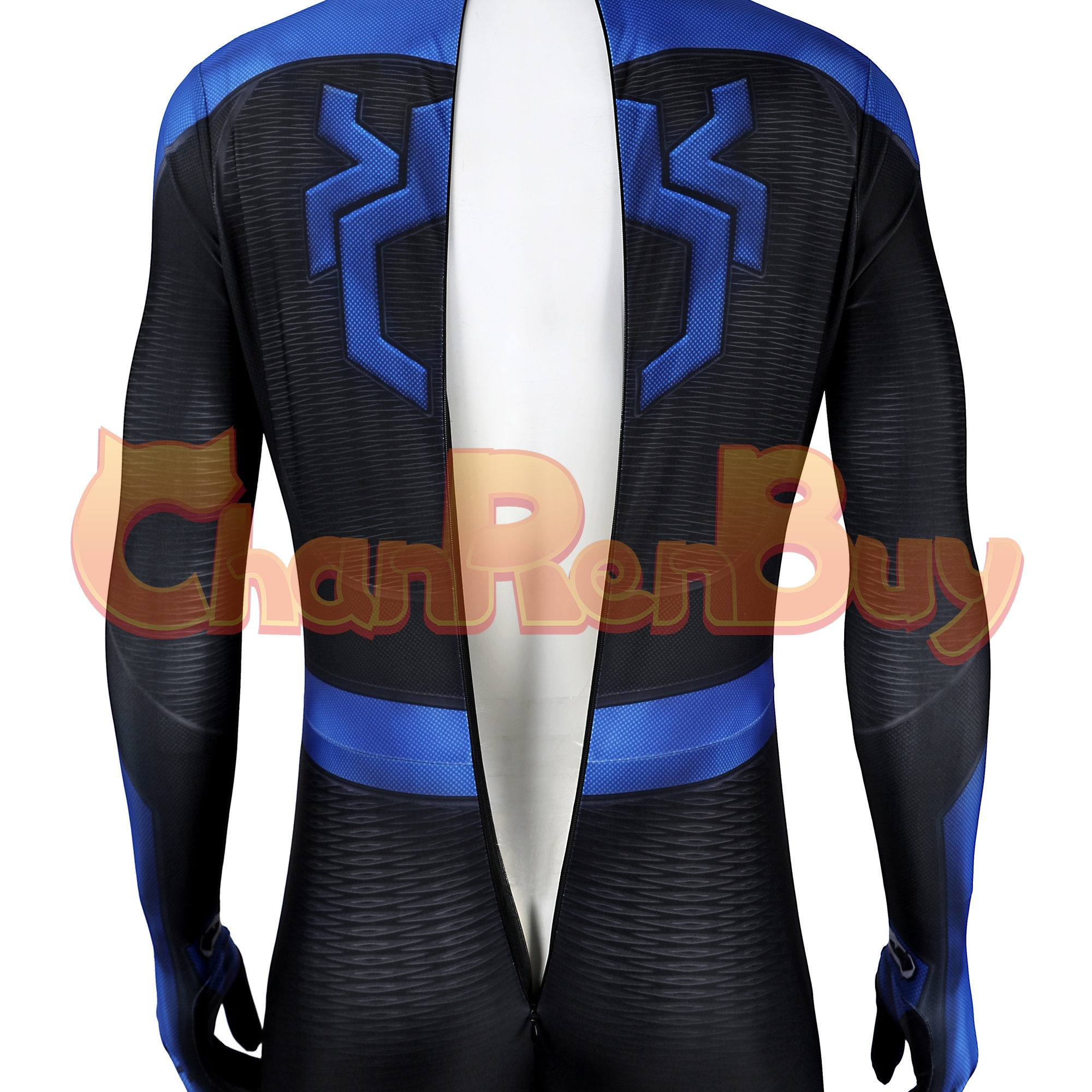 Peter Parker Costume Marvel's Spider-Man 2 Cosplay New Blue Bodysuit